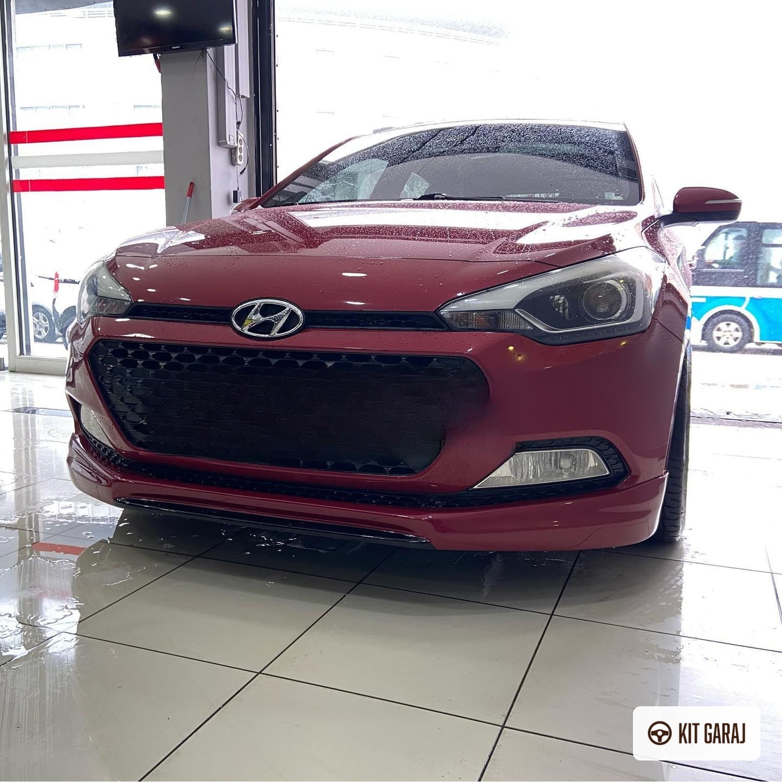 Hyundai i20 2014-2017 Ön Ek (Plastik) Boyasız (3/4)
