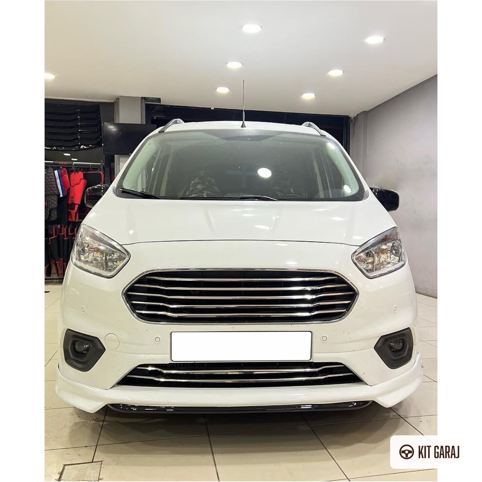Ford Tourneo Makyajlı 2018-2023 Ön Ek (Plastik) Boyasız (4/6)