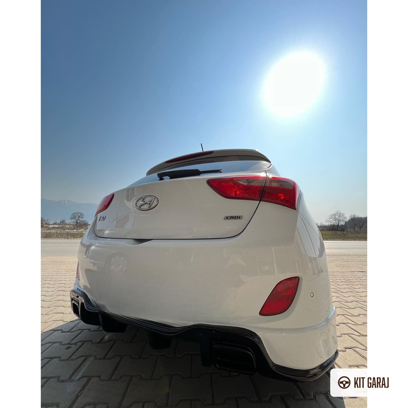 Hyundai i30 Piano Black Difüzör (Plastik) Boyalı