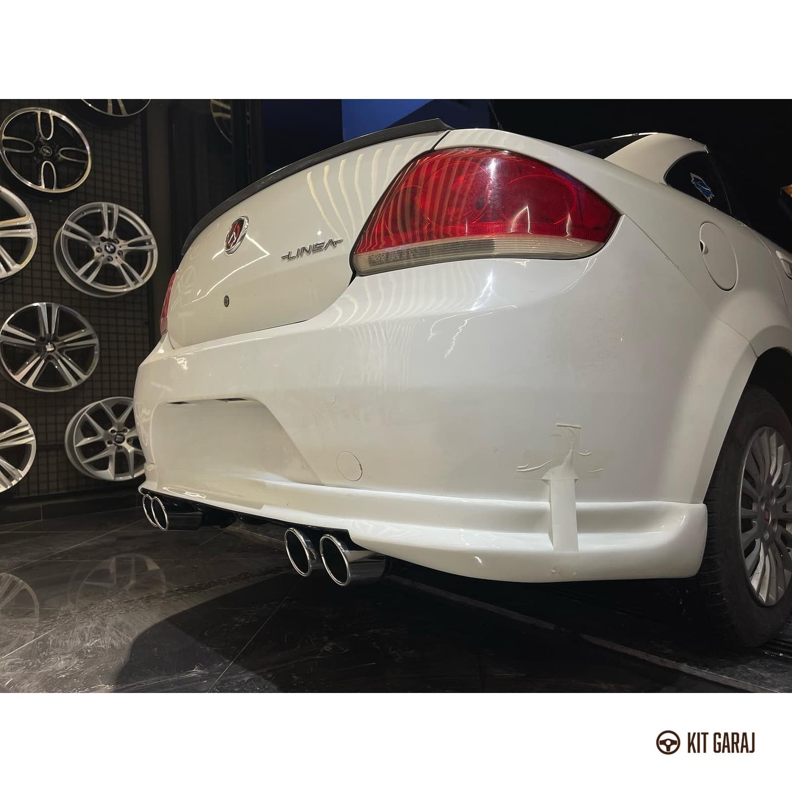 Fiat Linea Custom Makyajsız Arka Ek (plastik) (3/4)