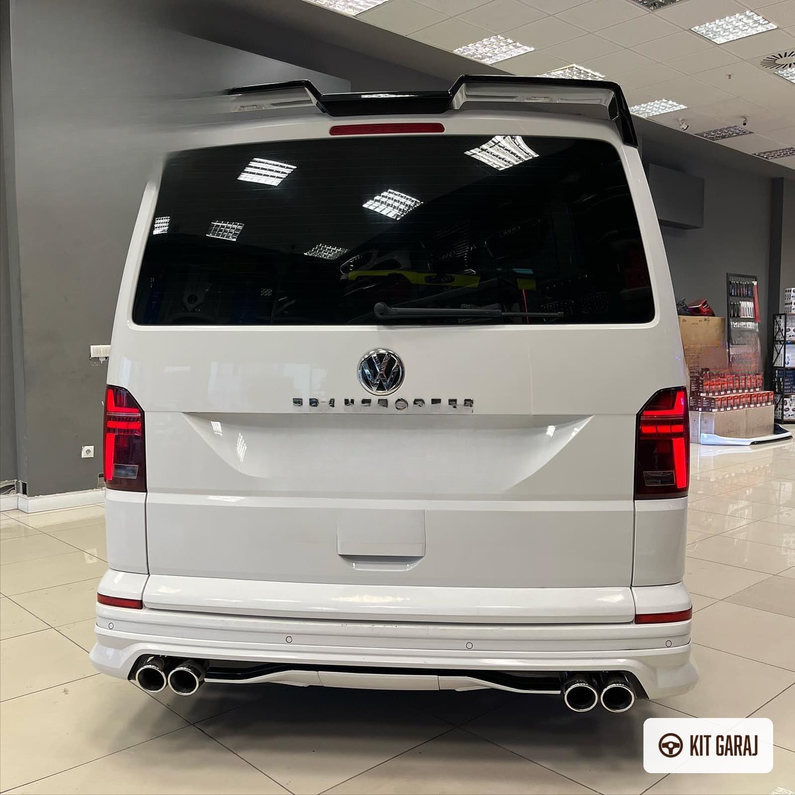 Volkswagen Transporter T6 ABT Arka Ek (Plastik) Boyasız (7/7)