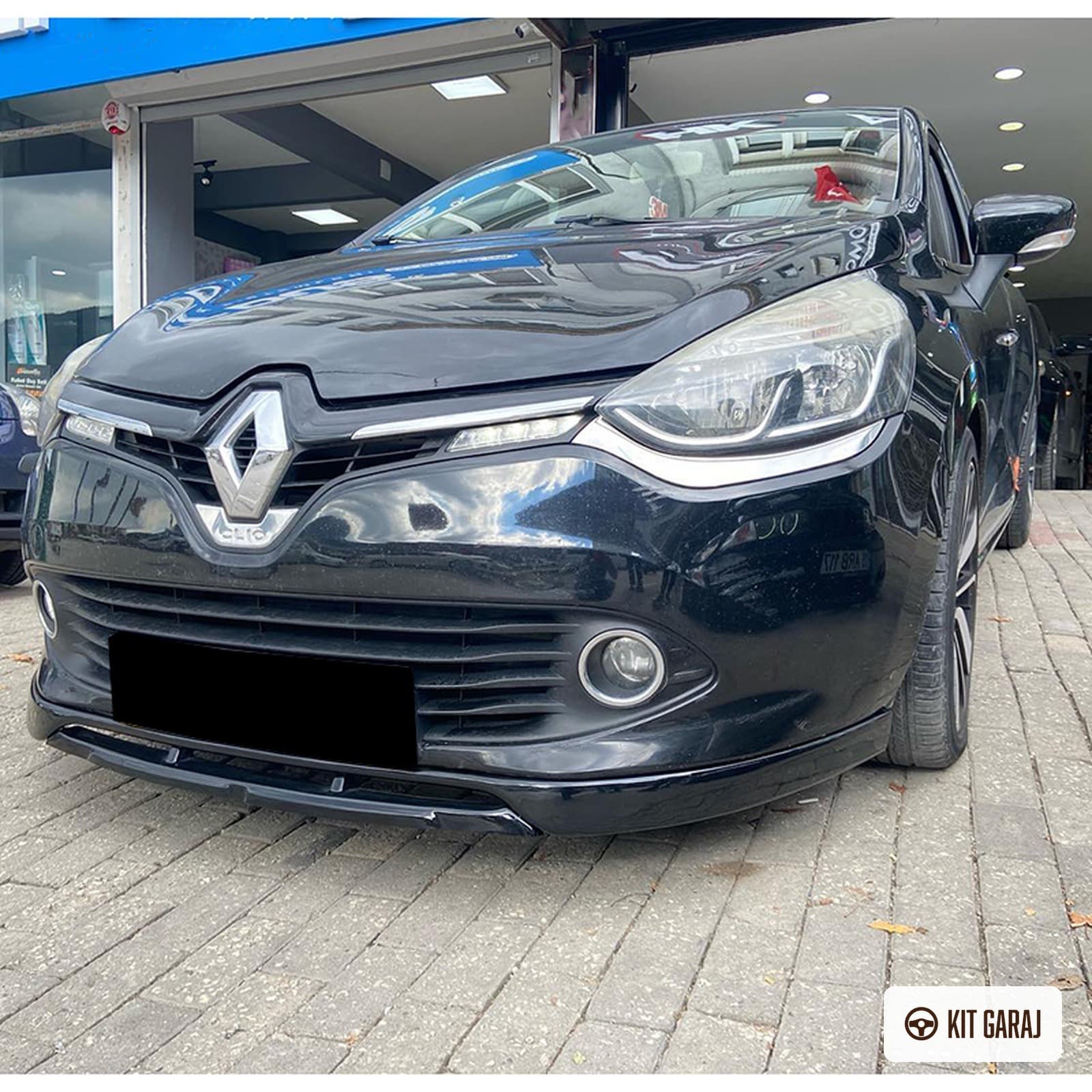 Renault Clio Makyajsız Ön Ek 2 Parça (Plastik) Boyasız