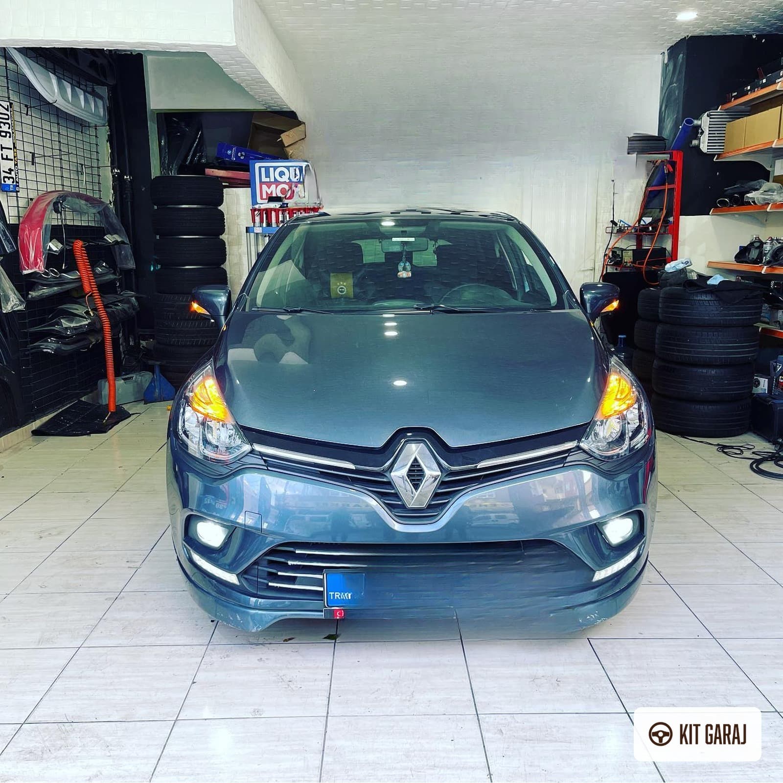 Renault Clio Makyajsız Ön Ek 2 Parça (Plastik) Boyasız (3/8)