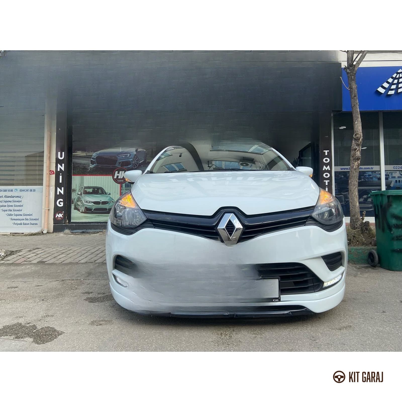 Renault Clio Makyajsız Ön Ek 2 Parça (Plastik) Boyasız (4/8)
