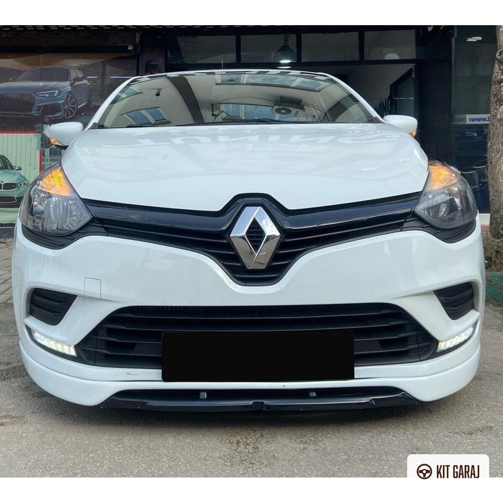 Renault Clio Makyajlı Ön Ek 2 Parça (Plastik) Boyasız