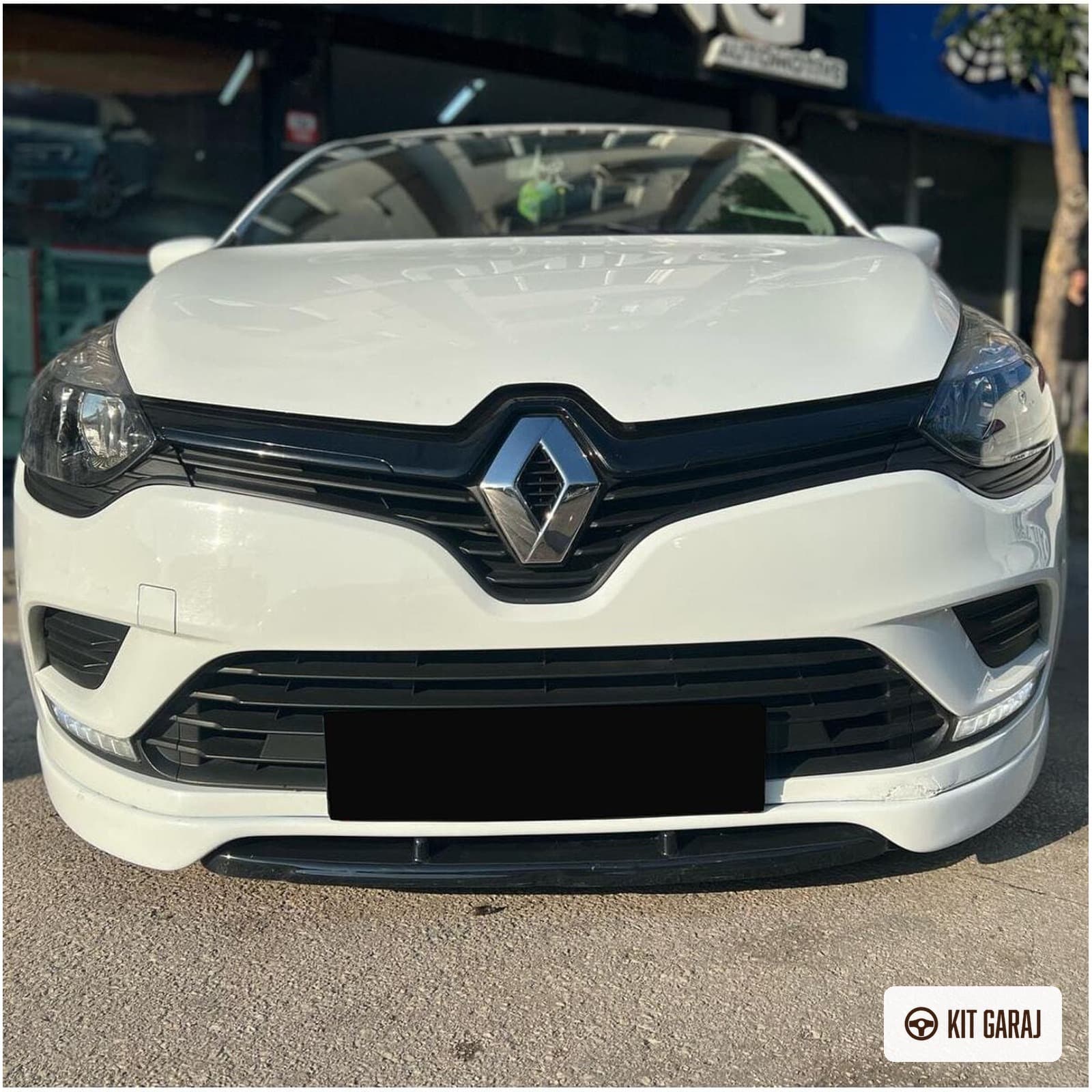 Renault Clio Makyajlı Ön Ek 2 Parça (Plastik) Boyasız (7/7)