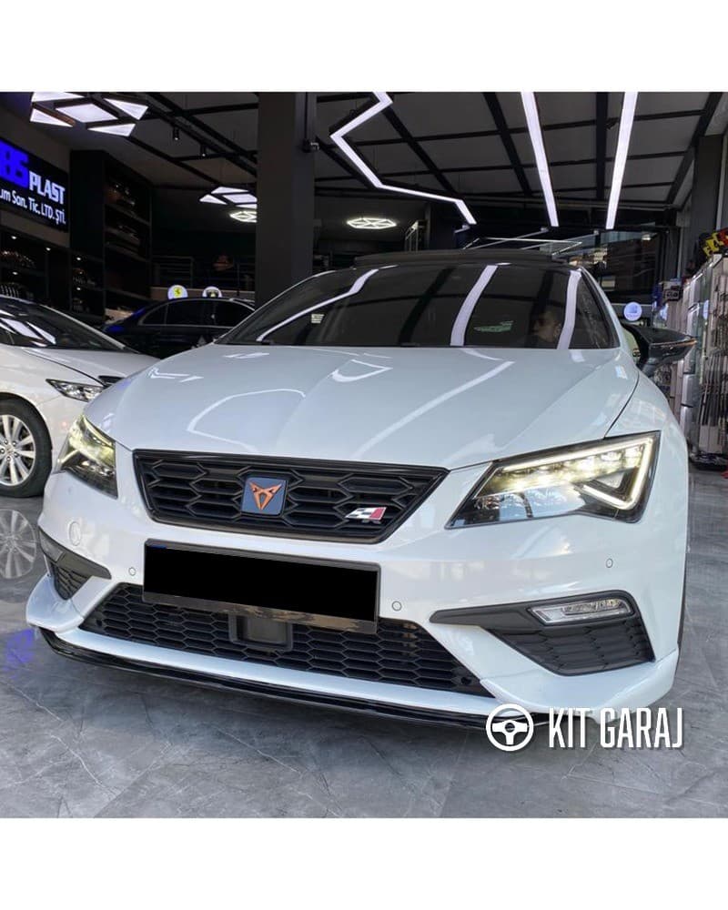Seat Leon Mk3 2017-2020 FR Ön Ek (Plastik) Boyasız