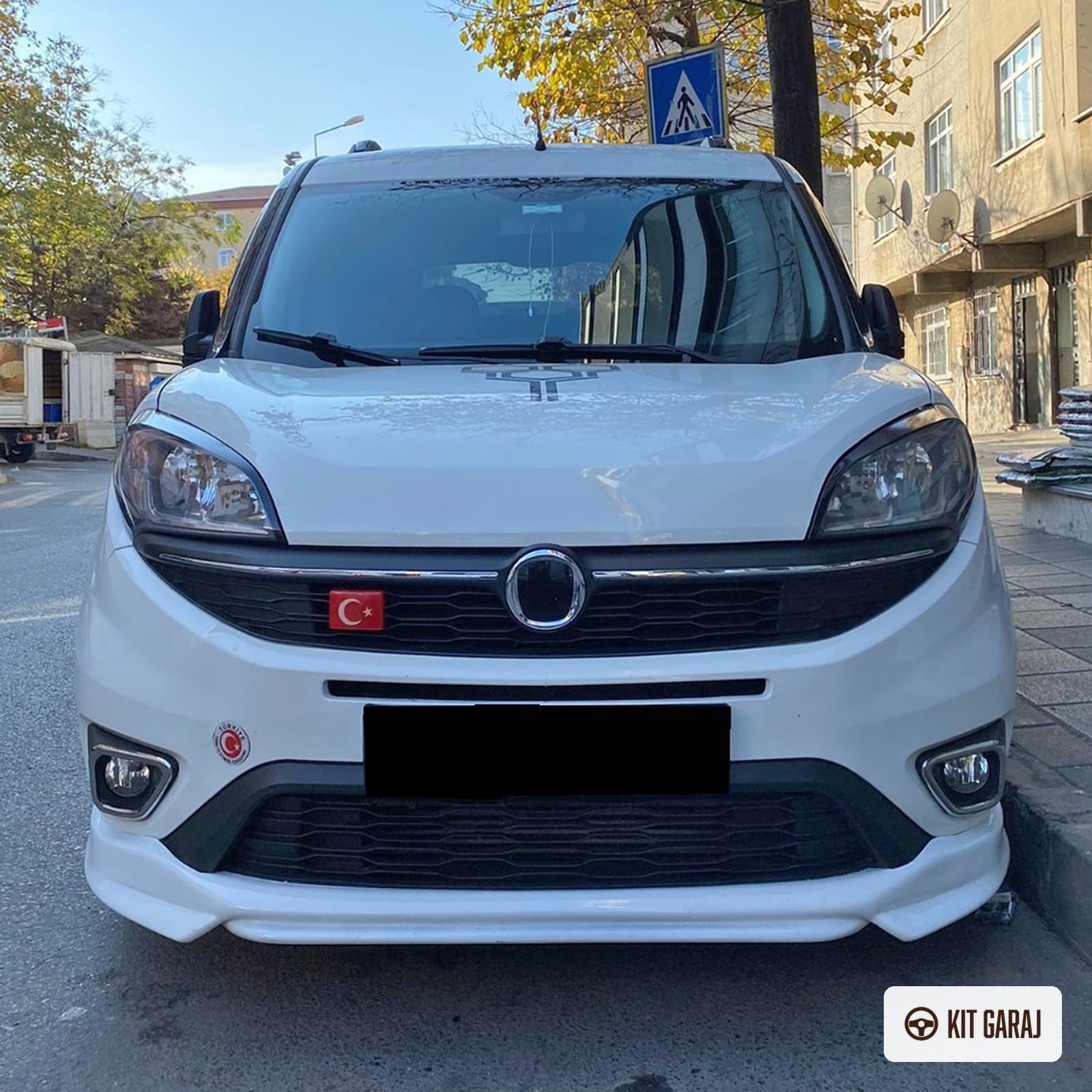 Fiat Doblo D4 2015 Ön Ek (Plastik) Boyasız (4/5)