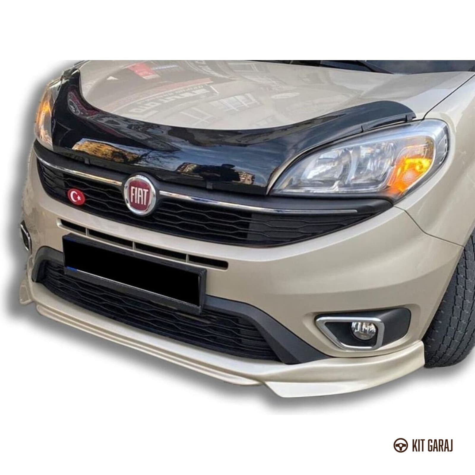 Fiat Doblo Ön Ek (Plastik) Boyasız (2/5)