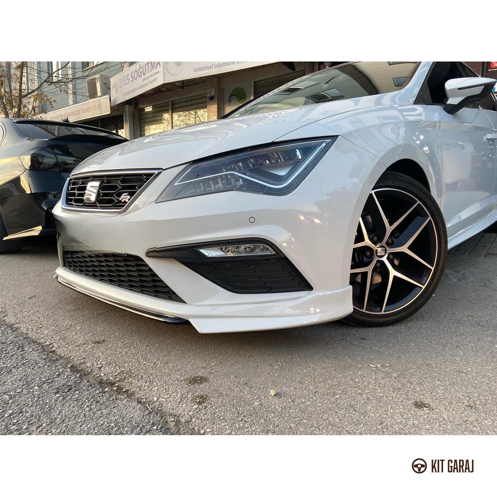 Seat Leon Mk3 2017-2020 Custom FR Ön Ek (Plastik) Boyasız (3/8)