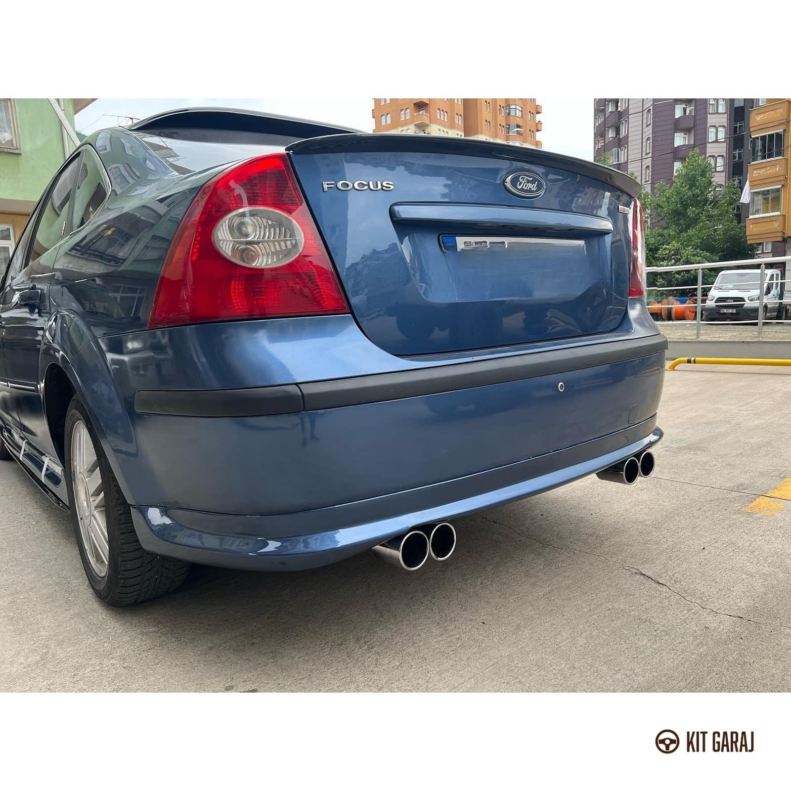 Ford Focus 2 Sedan Arka Ek | Dayanıklı Plastik | Boyasız | Kolay Montaj (4/6)