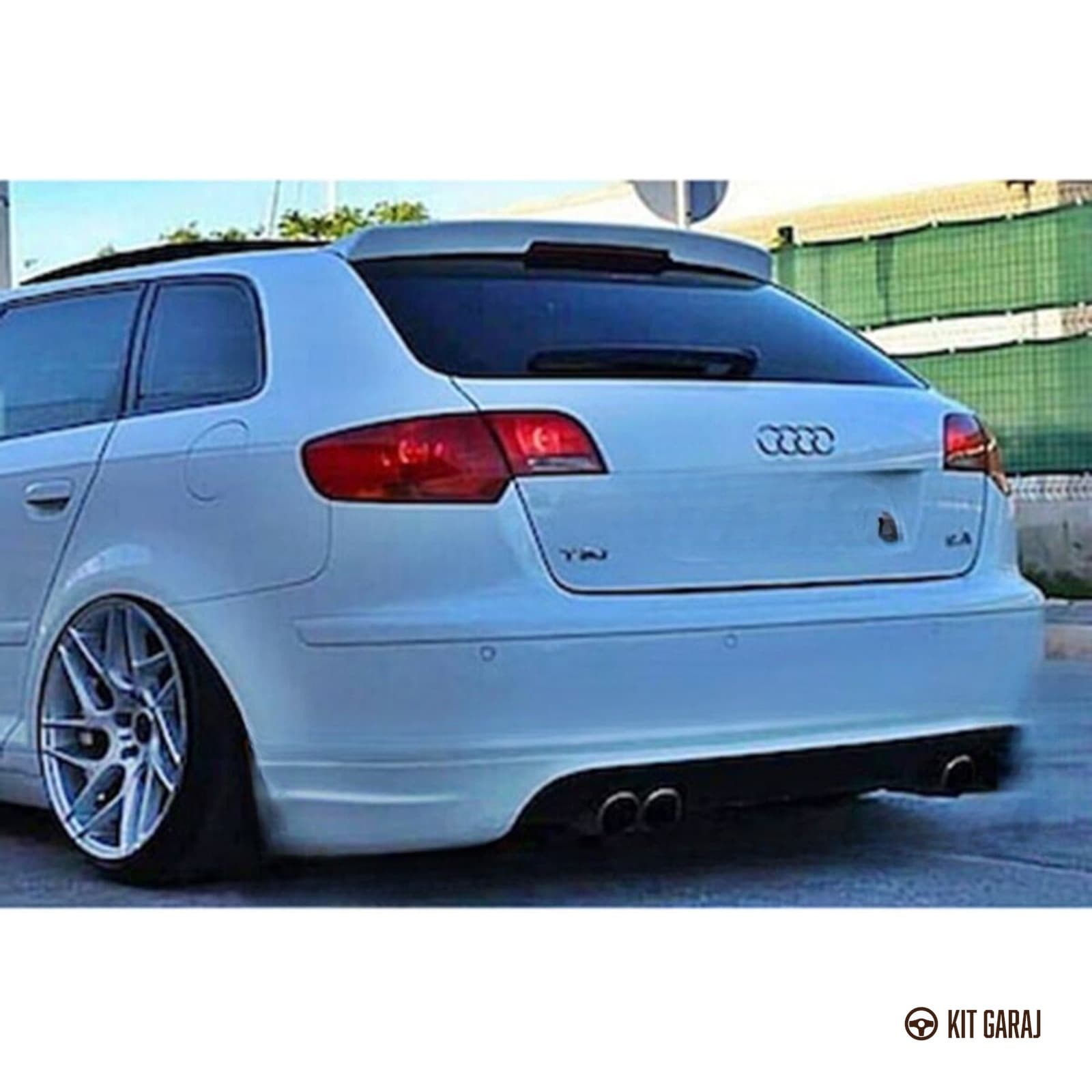 Audi A3 2006-2012 8P 2 Kapı Arka Ek (Plastik) Boyasız