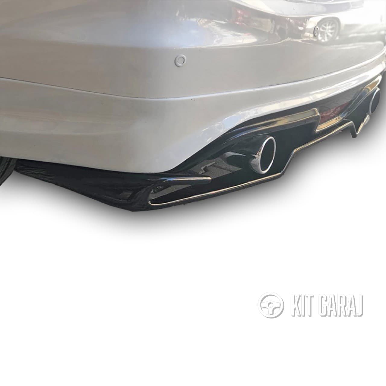 Honda Civic Vtec2 Fb7 Fd6 Voltex Difüzör (Plastik) Boyasız (4/6)