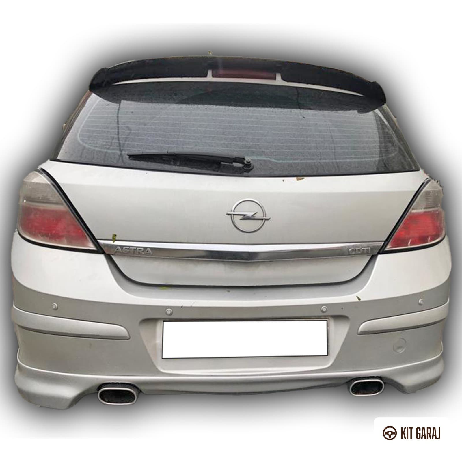 Opel Astra H 2004-2009 OPC Line Arka Ek (Plastik) Boyasız