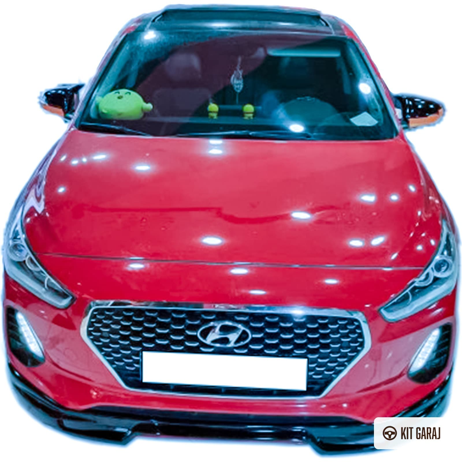 Hyundai I30 2017 Makyajlı Ön Ek Plastik Sportif & Dayanıklı Tasarım | Boyasız