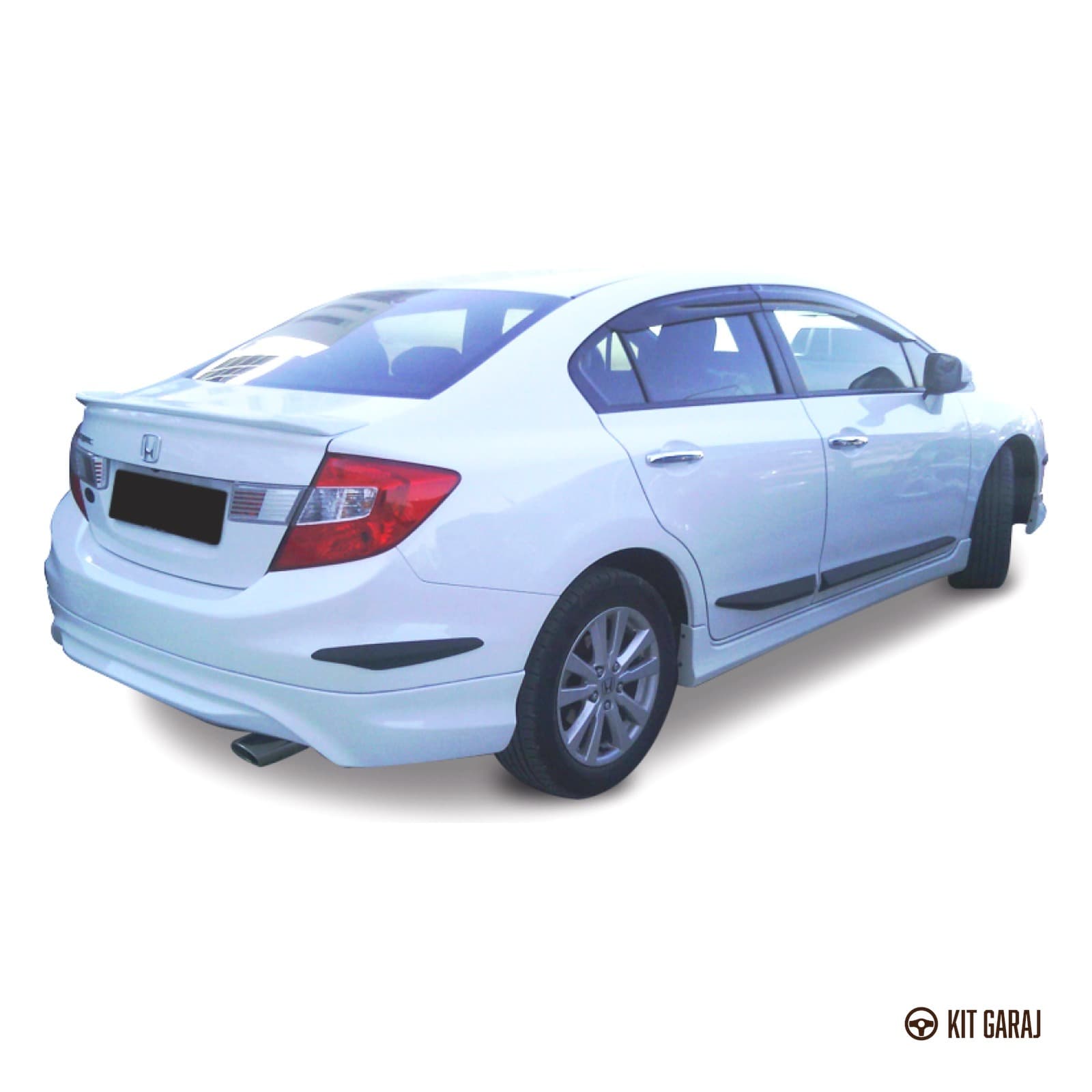 Honda Civic Modulo Arka Ek (Plastik) Boyasız