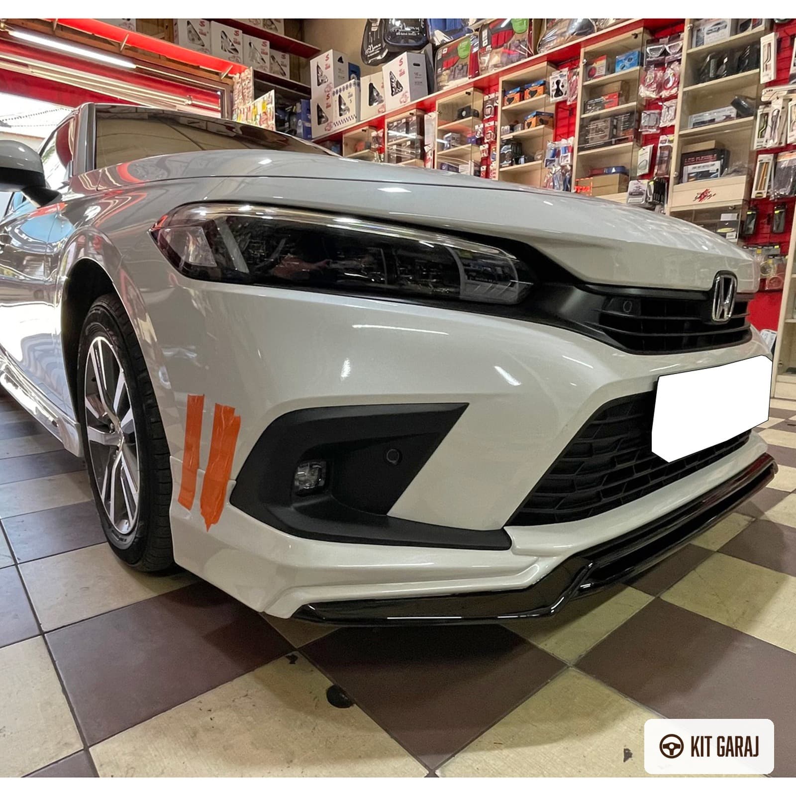 Honda Civic 2022 Ön Ek (Plastik) Boyasız (4/6)