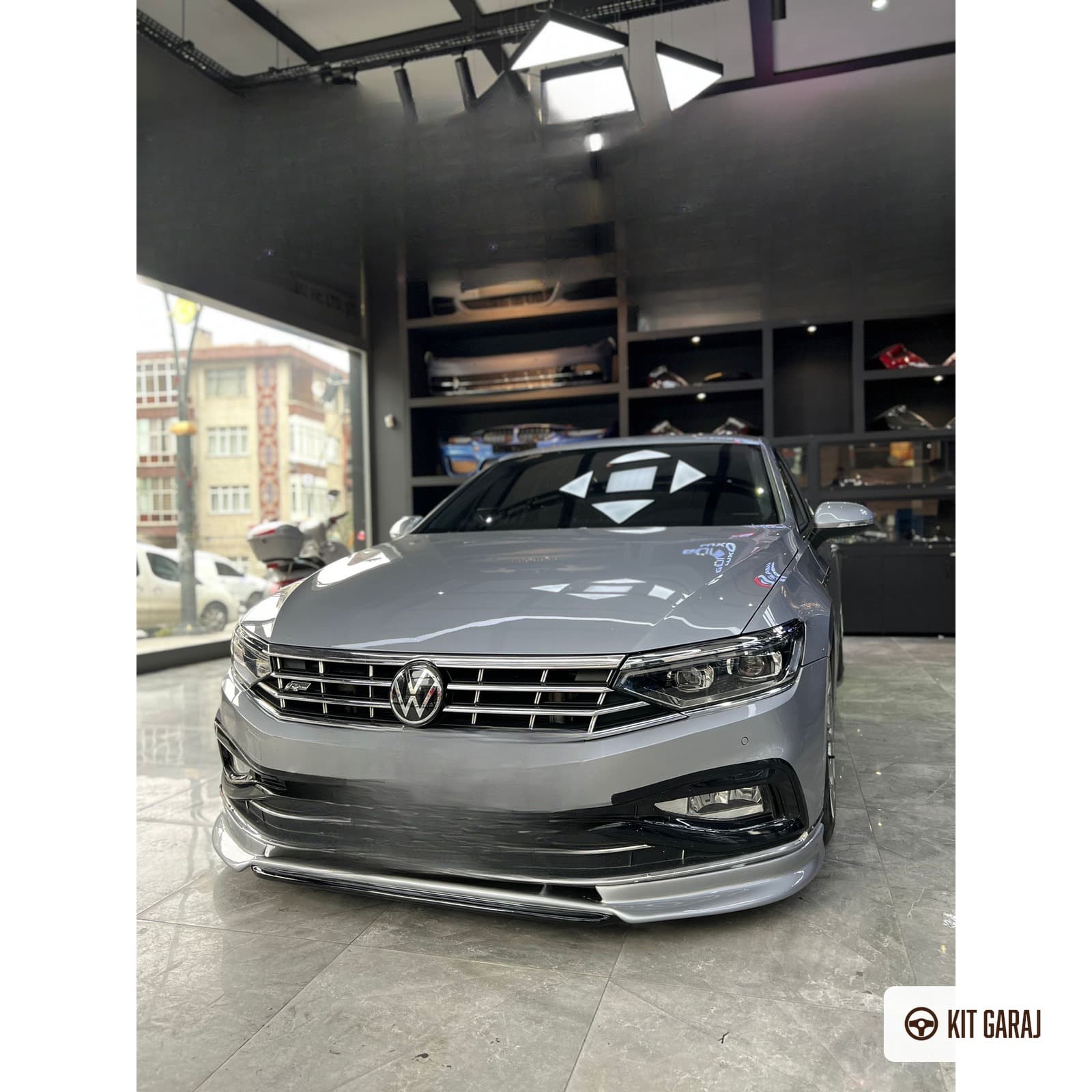 Volkswagen Passat Makyajlı 2019 B8 Ön Ek (Plastik) Boyasız (3/4)