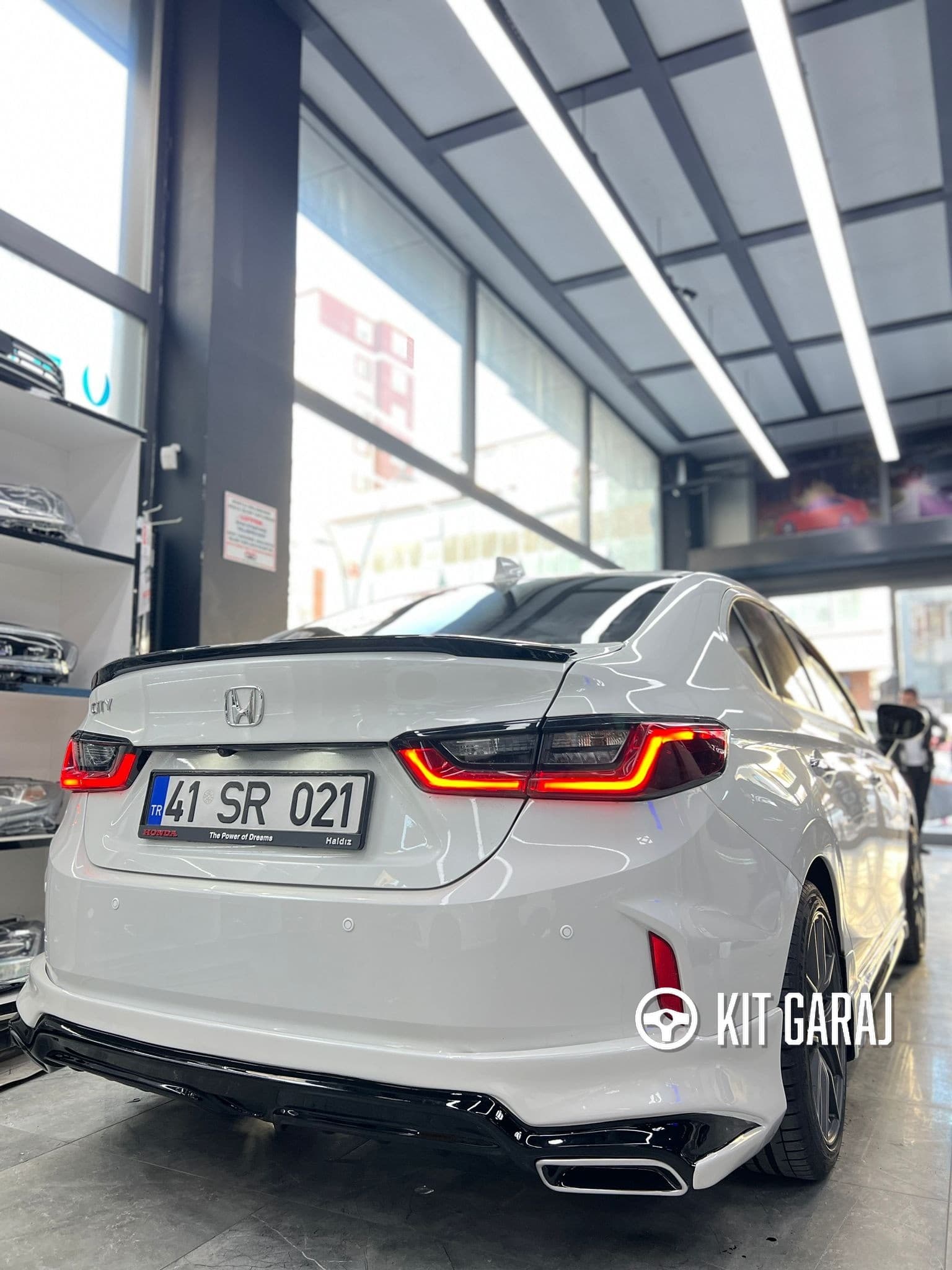 Honda City 2022 Arka Ek (Plastik) Boyasız