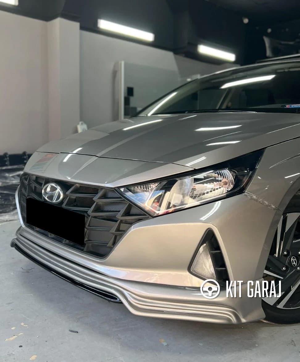 Hyundai i20 2019+ Ön Ek (Plastik) Boyasız (3/4)