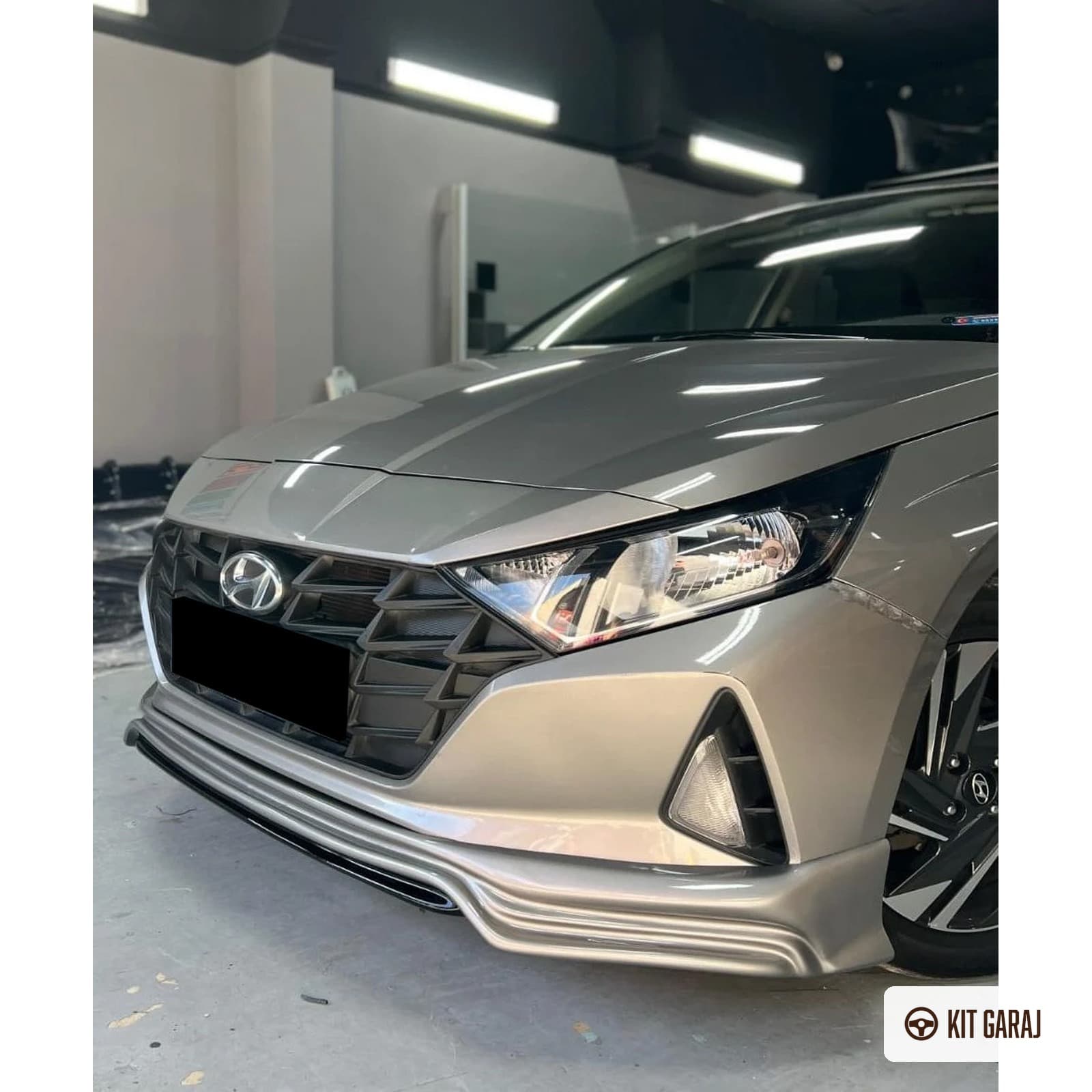 Hyundai i20 2019+ Ön Ek (Plastik) Boyasız (3/4)