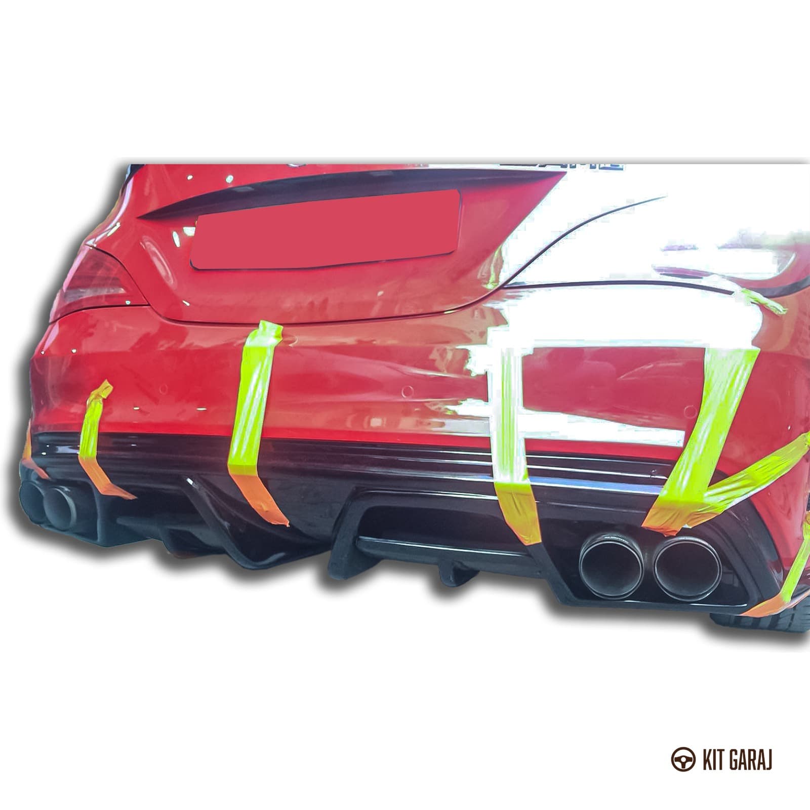Mercedes-Benz CLA W117 Arka Ek (Plastik) Boyasız