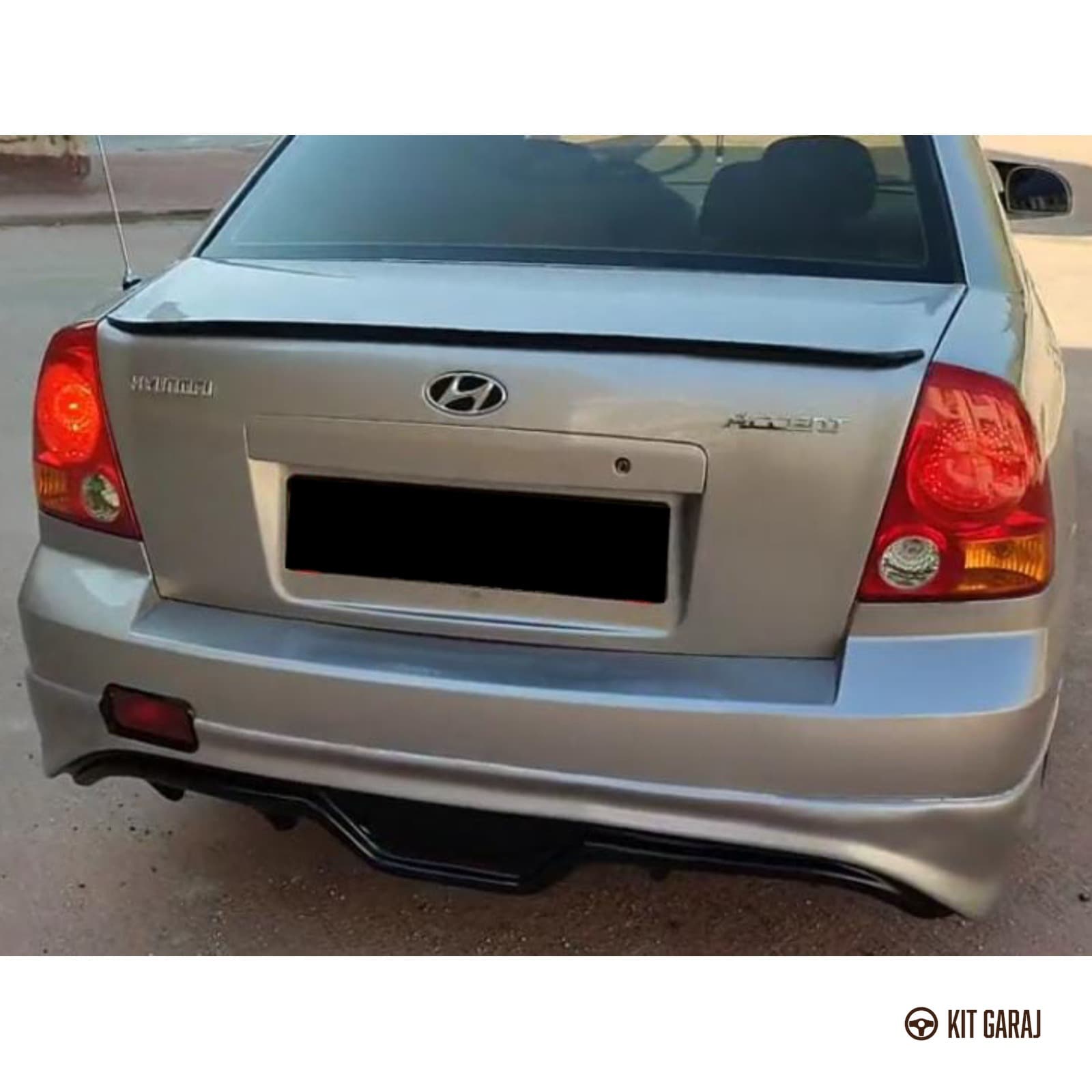 Hyundai Accent 2000-2006 Arka Ek (Plastik) Boyasız