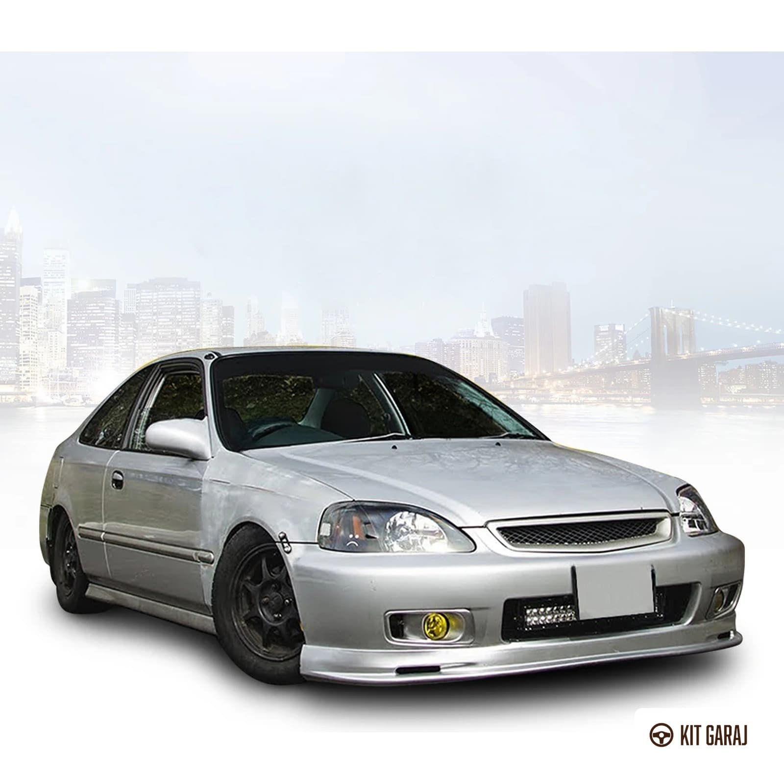 Honda Civic 1999-2001 Mugen Ön Ek (Plastik) Boyasız (3/3)