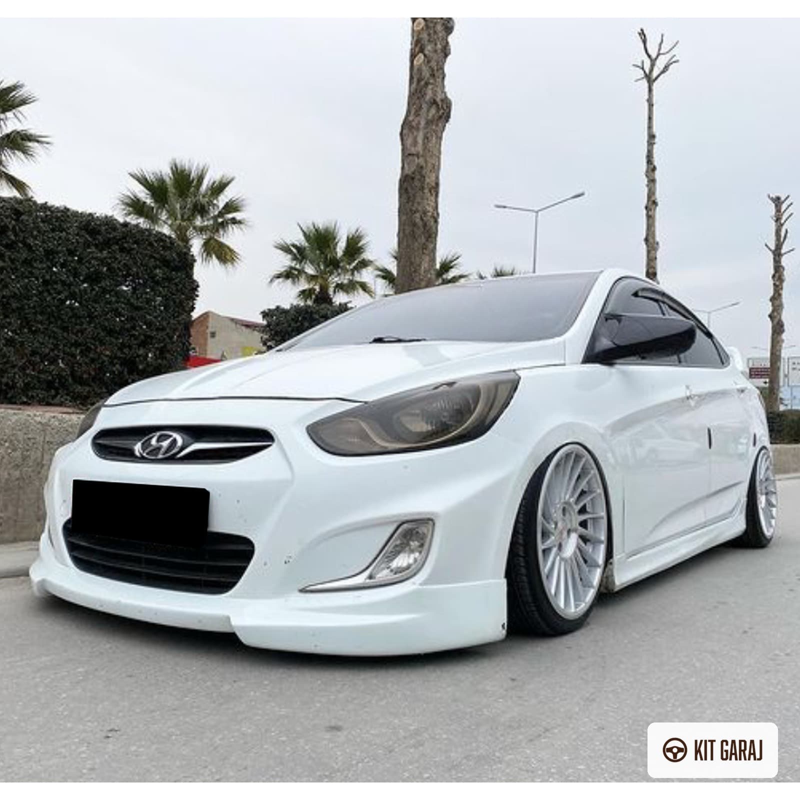Hyundai Accent 2011-2019 Ön Ek (Plastik) Boyasız (3/5)