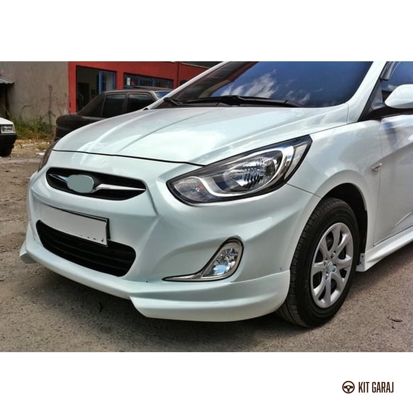 Hyundai Accent 2011-2019 Ön Ek (Plastik) Boyasız (5/5)