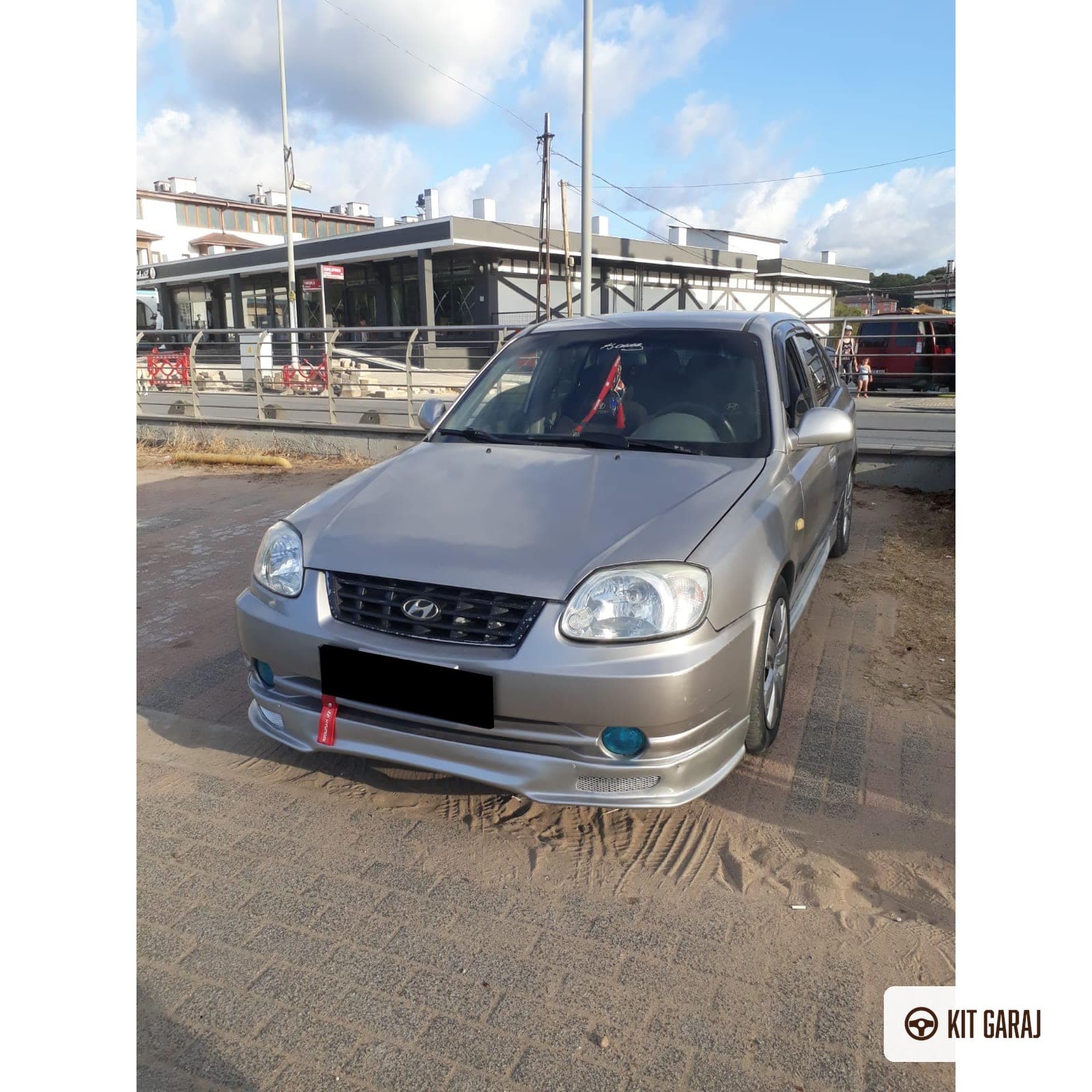Hyundai Accent 2000-2006 Ön Ek (Plastik) Boyasız