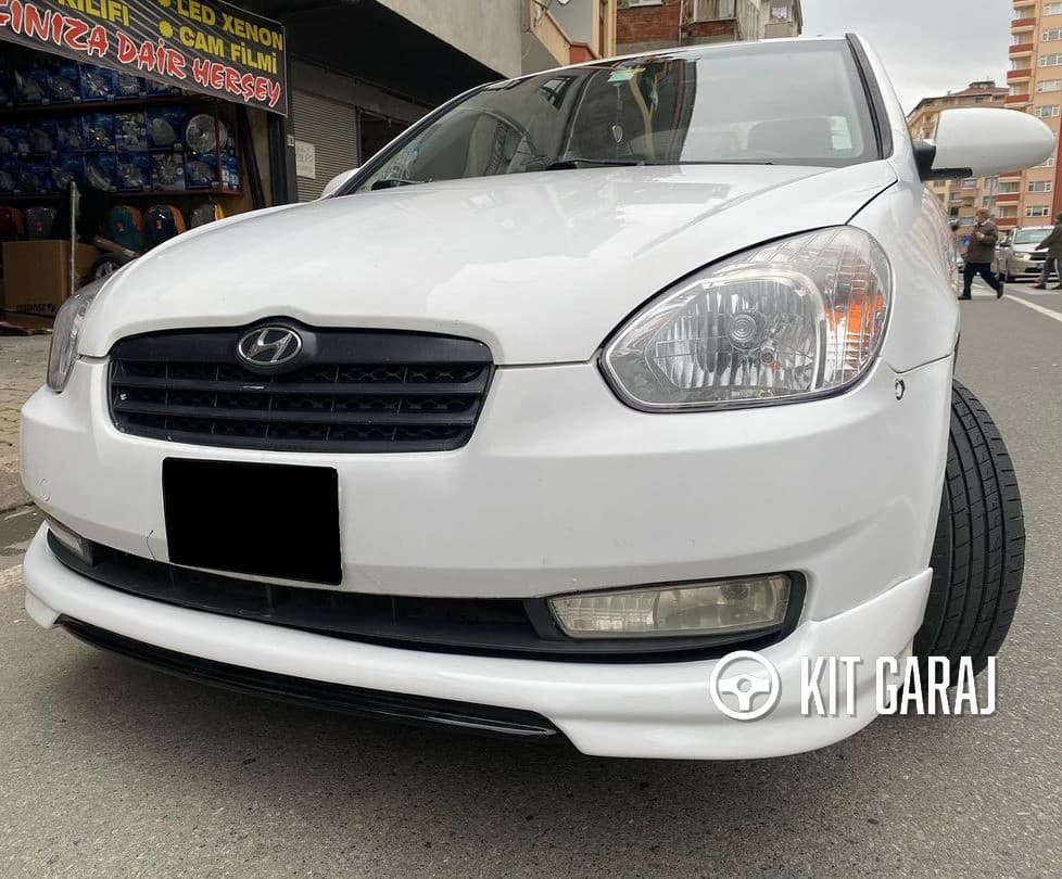 Hyundai Accent Custom Ön Ek (Plastik) Boyasız (5/8)