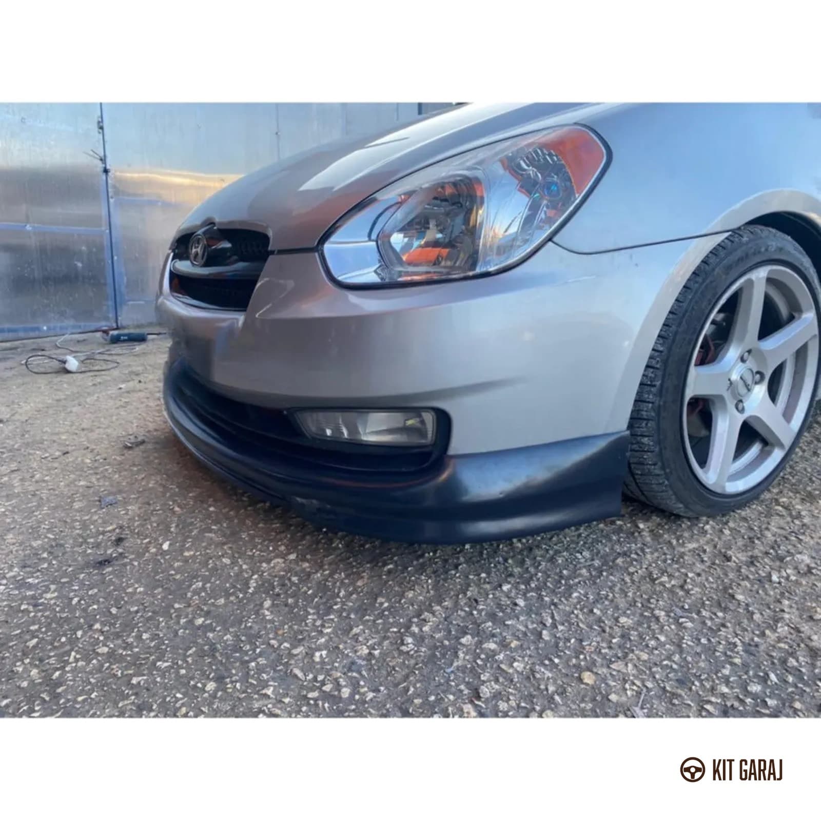Hyundai Accent Custom Ön Ek (Plastik) Boyasız (6/8)