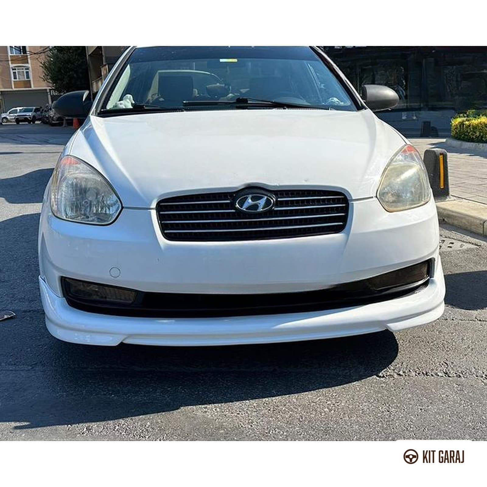Hyundai Accent Custom Ön Ek (Plastik) Boyasız (8/8)