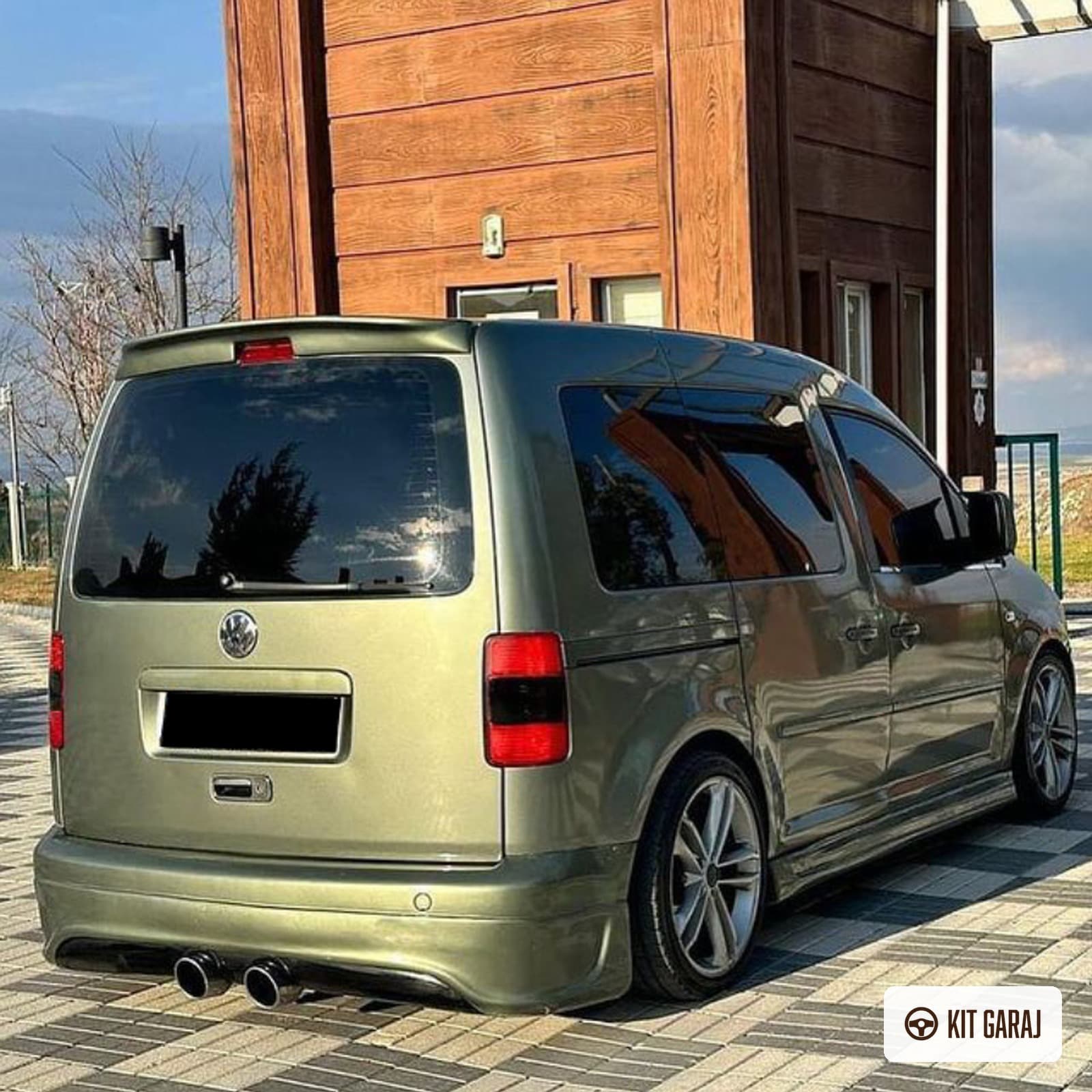 Volkswagen Caddy 2004-2010 Arka Ek (Plastik) Boyasız (3/5)