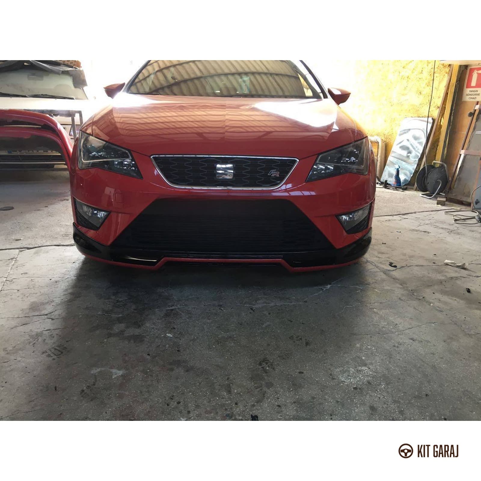 Seat Leon Mk3 2013-2016 Rieger Ön Ek (Plastik) Boyasız (4/5)