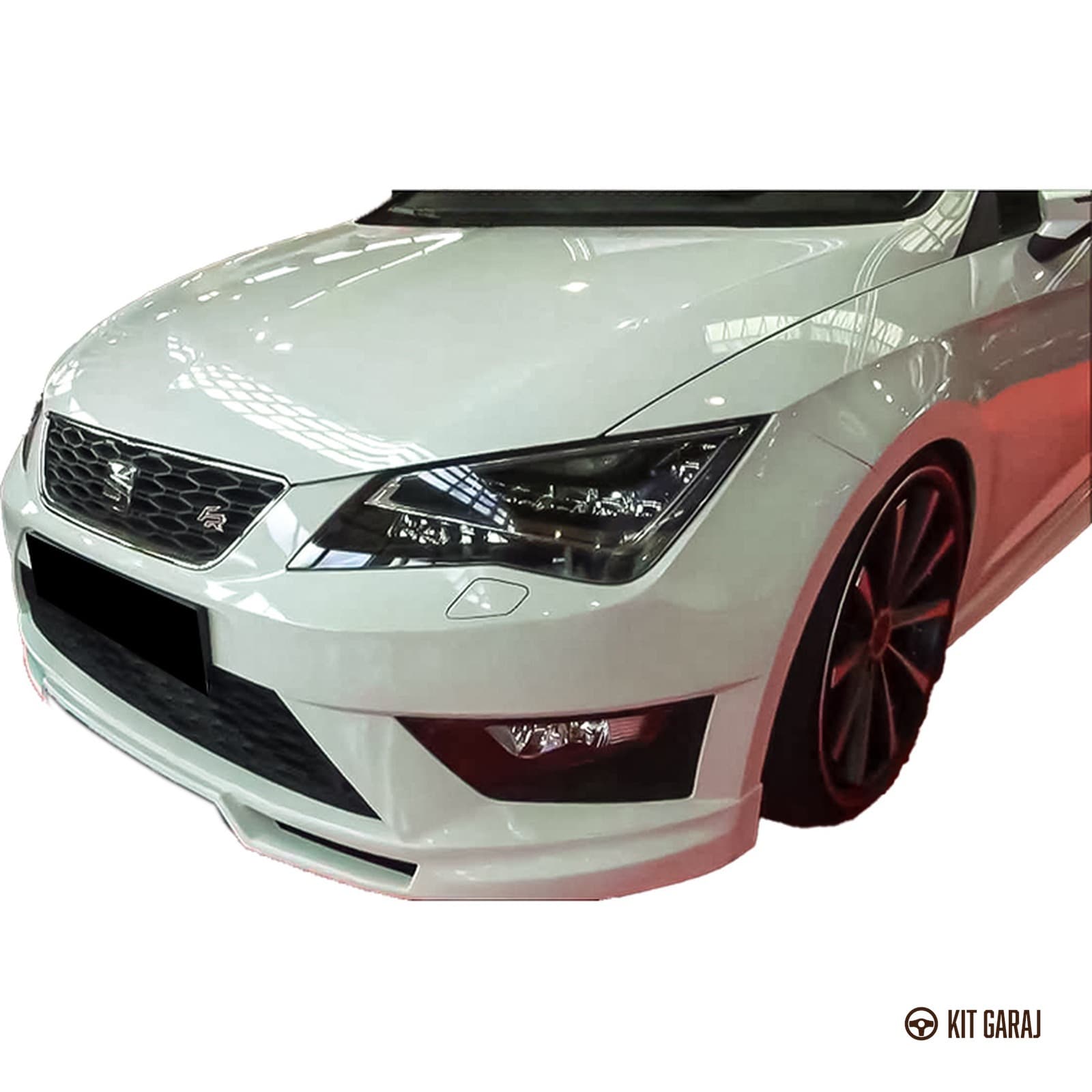 Seat Leon Mk3 2013-2016 Rieger Ön Ek (Plastik) Boyasız (5/5)
