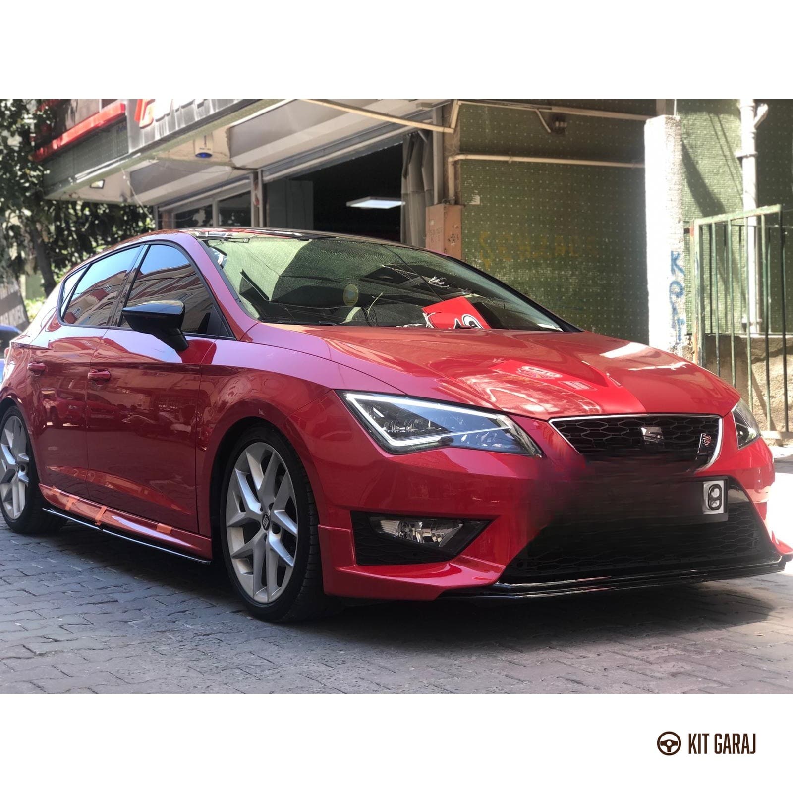 Seat Leon Mk3 FR 2013-2016 Dinamik Ön Ek (Plastik) Boyasız