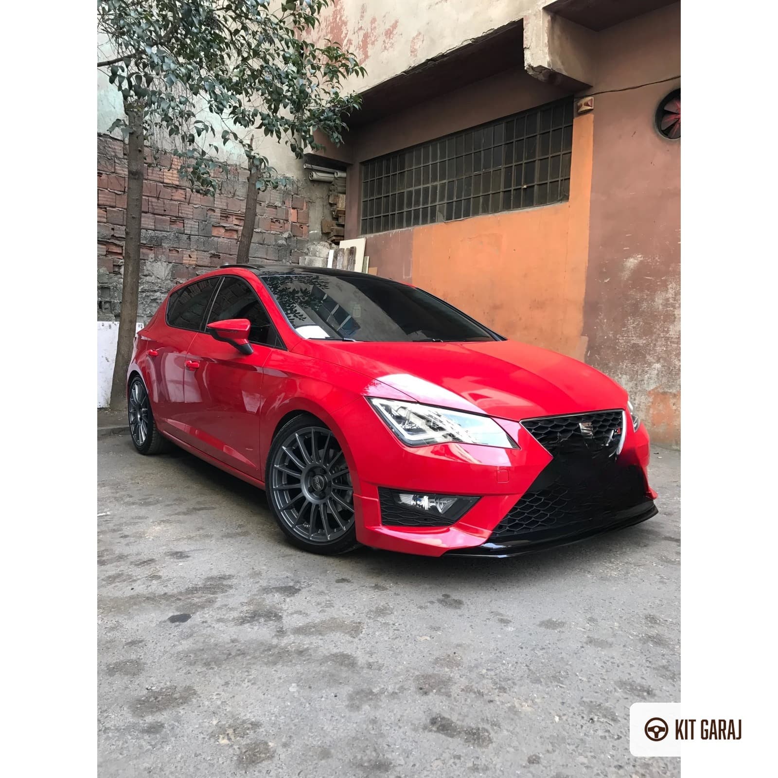 Seat Leon Mk3 FR 2013-2016 Dinamik Ön Ek (Plastik) Boyasız (6/8)
