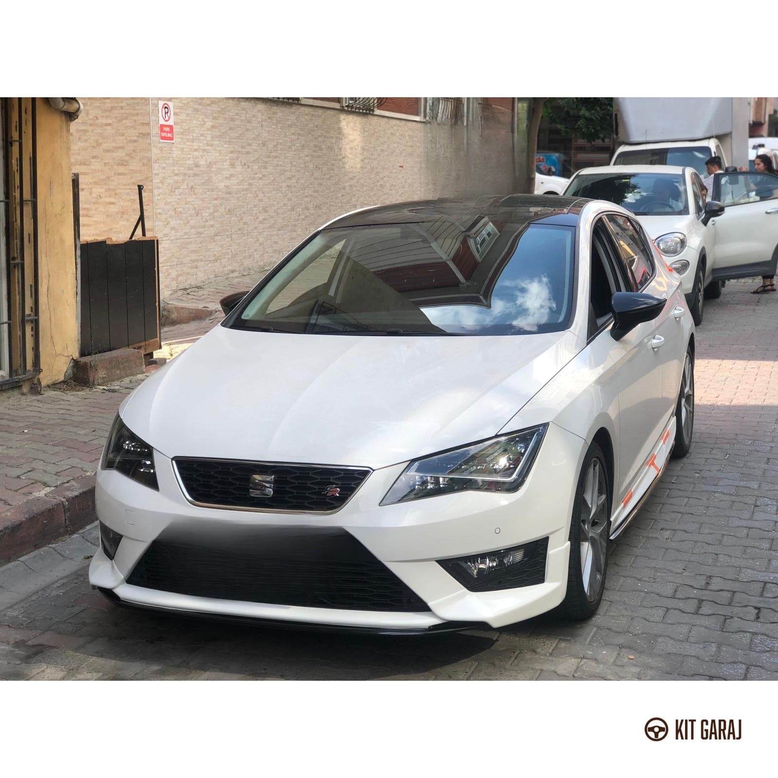 Seat Leon Mk3 FR 2013-2016 Dinamik Ön Ek (Plastik) Boyasız (8/8)