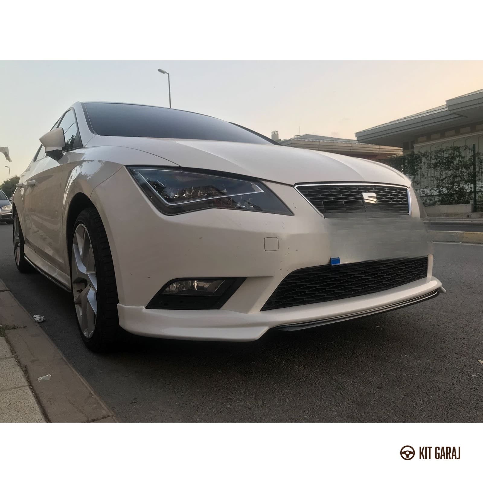 Seat Leon Mk3 Style 2013-2016 Custom Ön Ek (Plastik) Boyasız (4/8)
