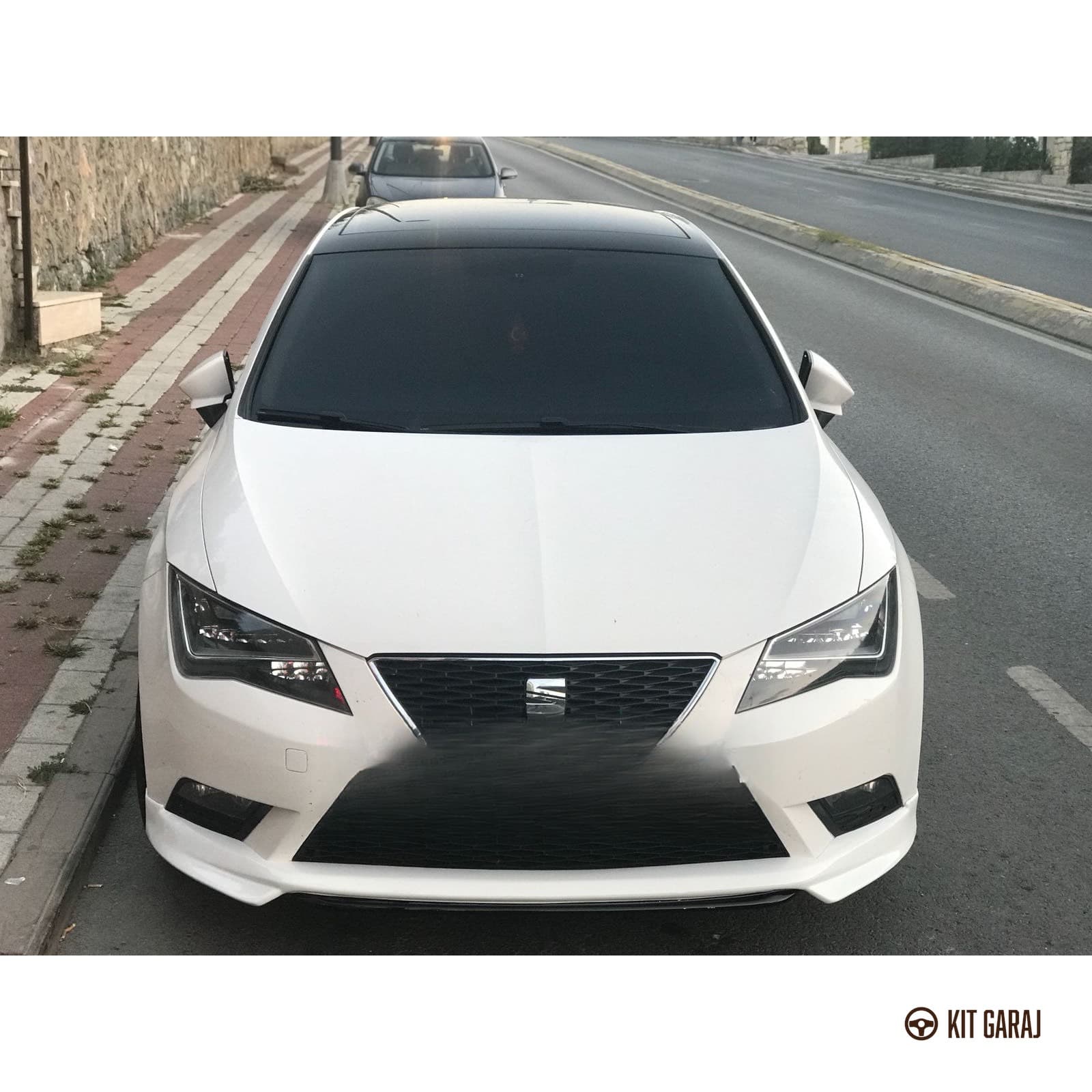 Seat Leon Mk3 Style 2013-2016 Custom Ön Ek (Plastik) Boyasız (5/8)