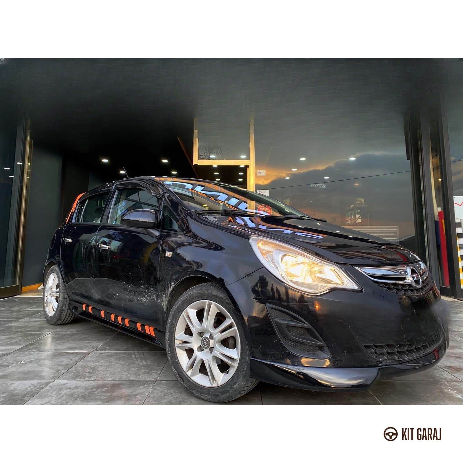 Opel Corsa Makyajlı Ön Ek (Plastik) Boyasız