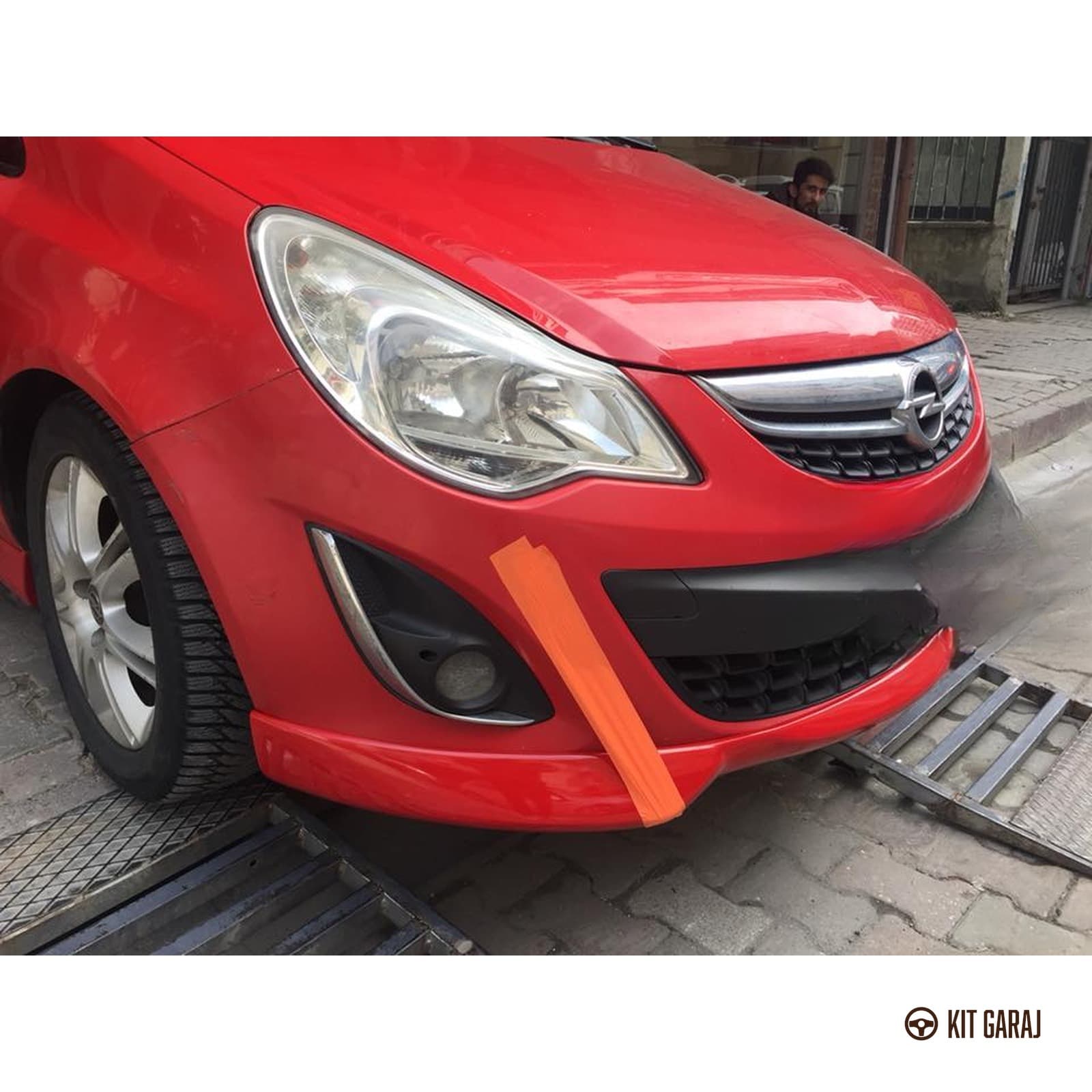Opel Corsa Makyajlı Ön Ek (Plastik) Boyasız (4/8)