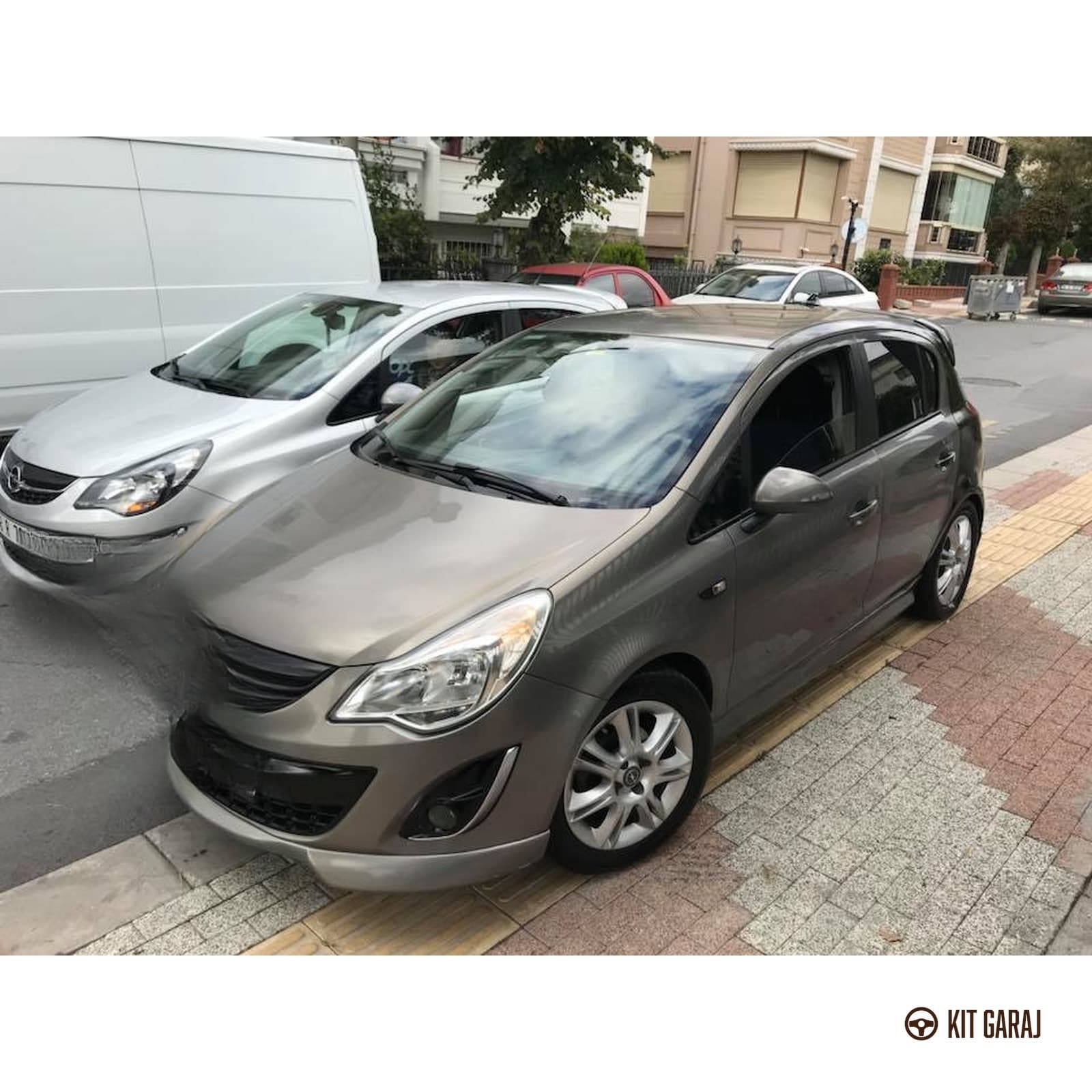 Opel Corsa Makyajlı Ön Ek (Plastik) Boyasız (7/8)