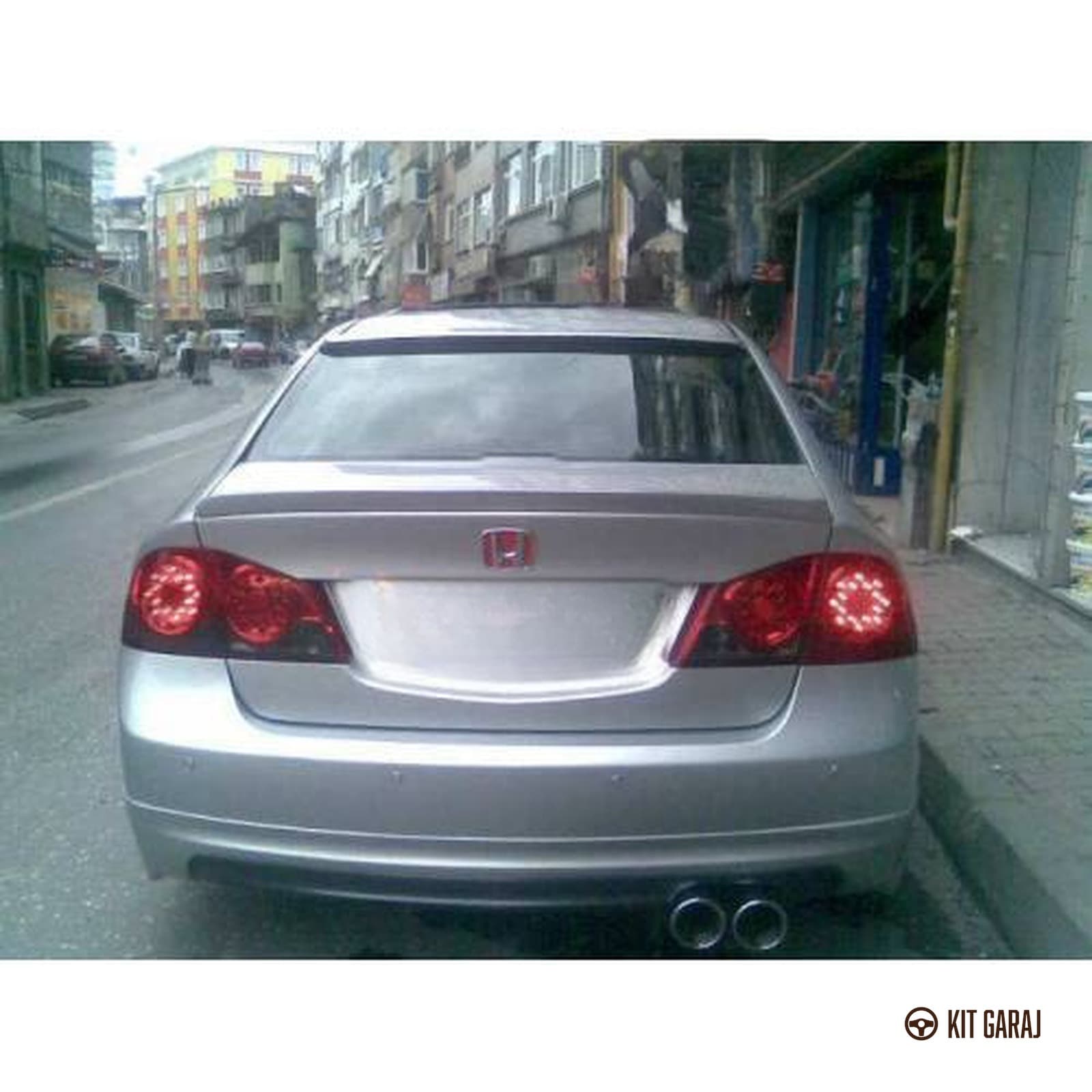 Honda Civic Fd6 Mugen Arka Ek (Plastik) Boyasız (6/6)