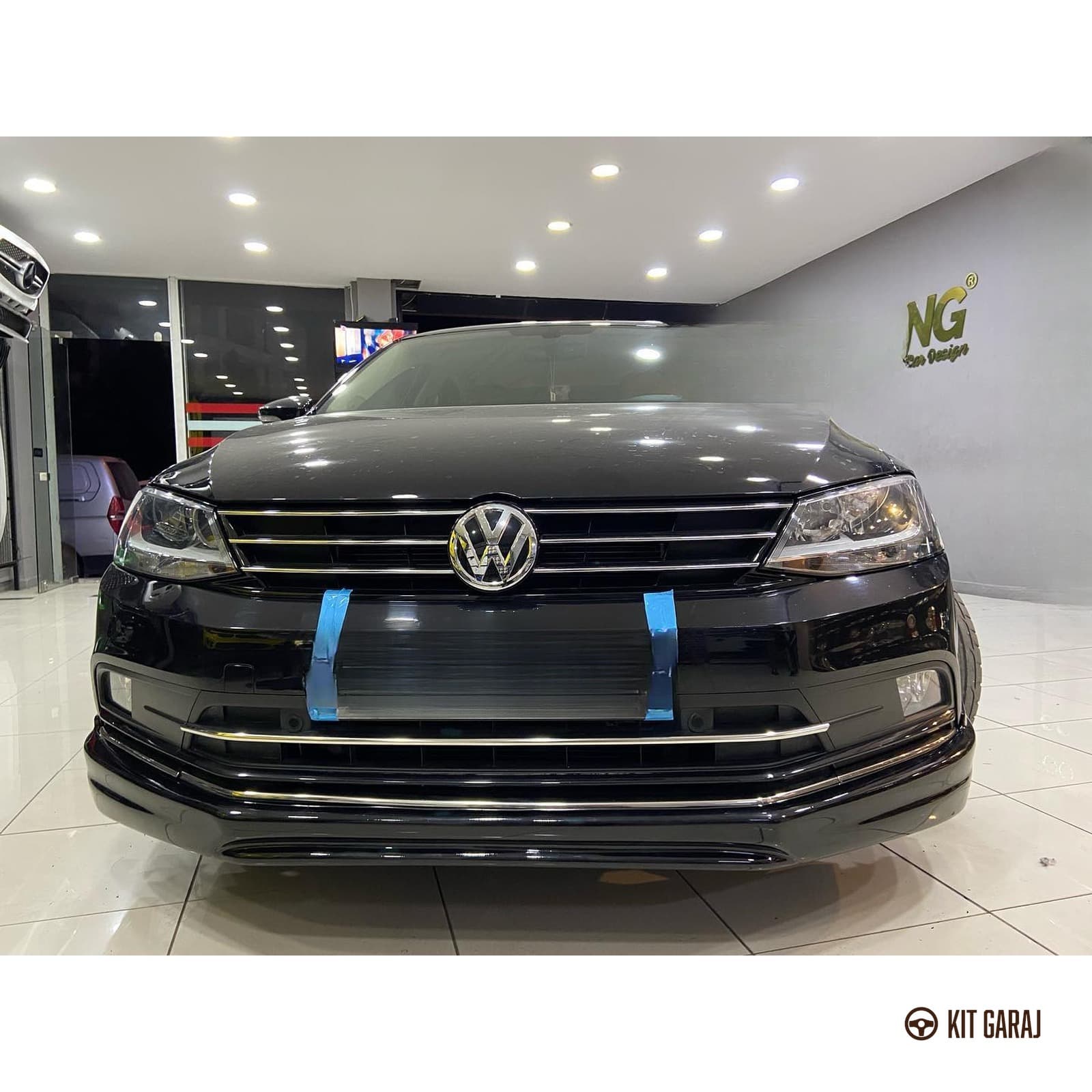 Volkswagen Jetta Mk6 2014-2018 Makyajlı Ön Ek (Plastik) Boyasız (2/8)