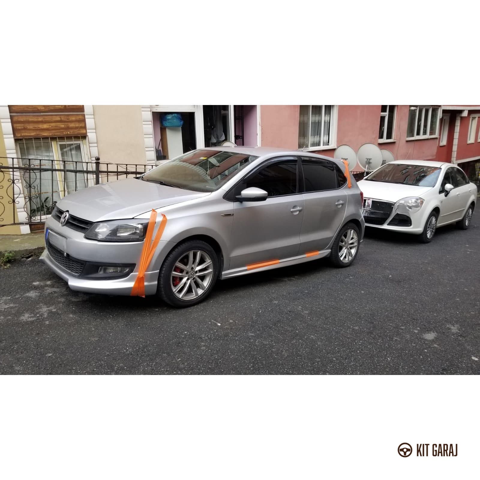 Volkswagen Polo 2014-2017 Makyajlı Ön Ek (Plastik) Boyasız