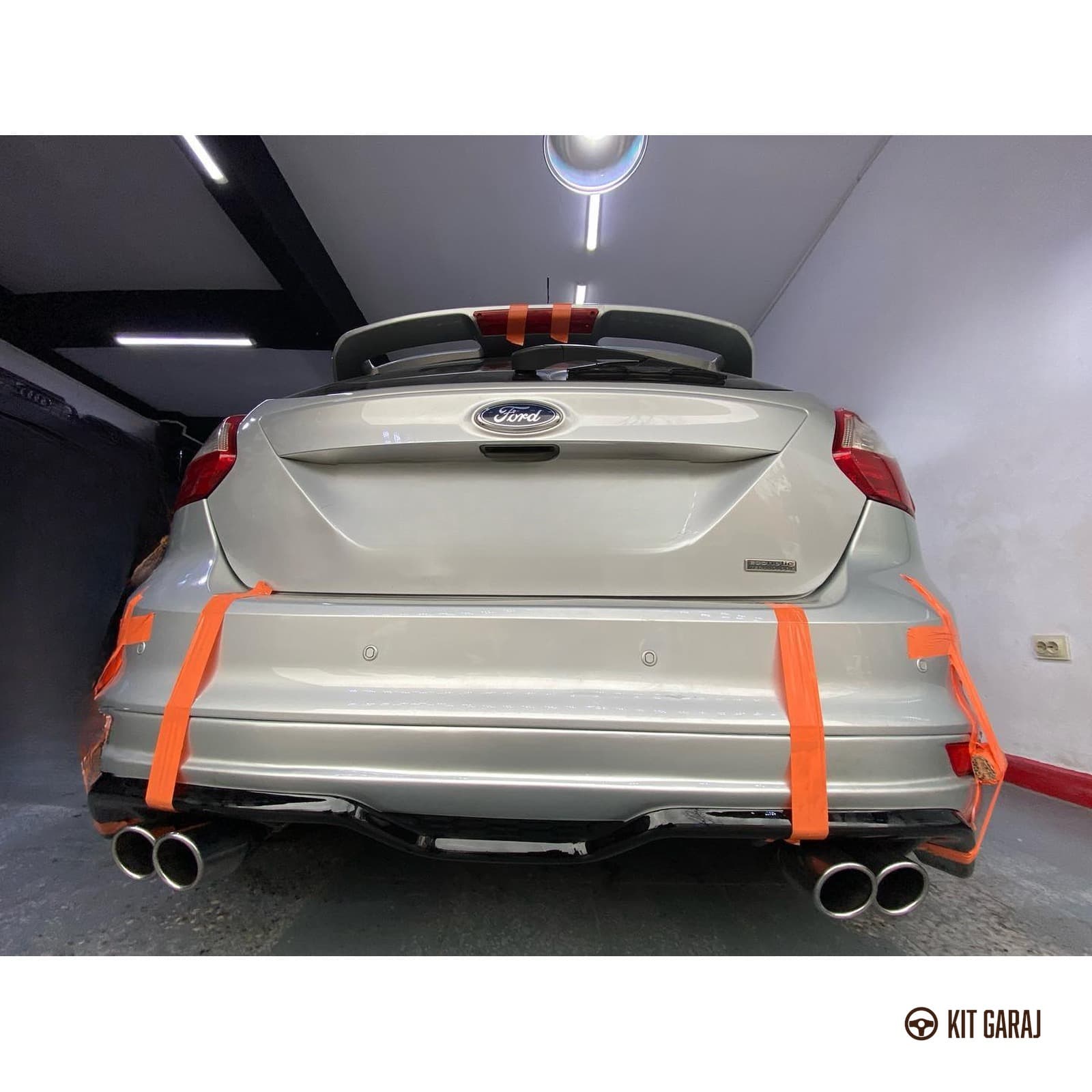 Ford Focus Makyajsız HB 2012-2014 Arka Ek (Plastik) Boyasız (3/4)