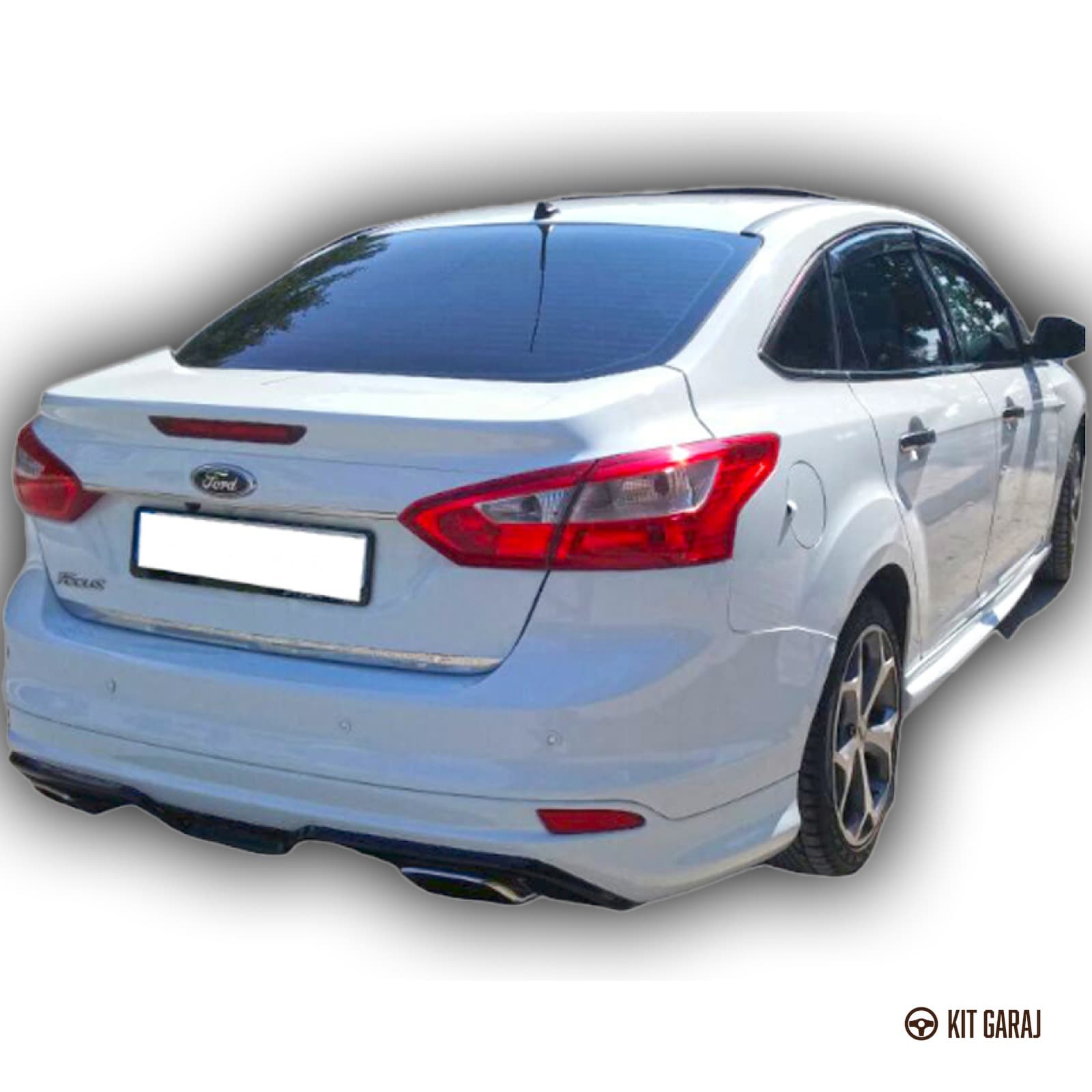 Ford Focus Makyajlı Sedan Makyajsız Arka Ek (Plastik) Boyasız